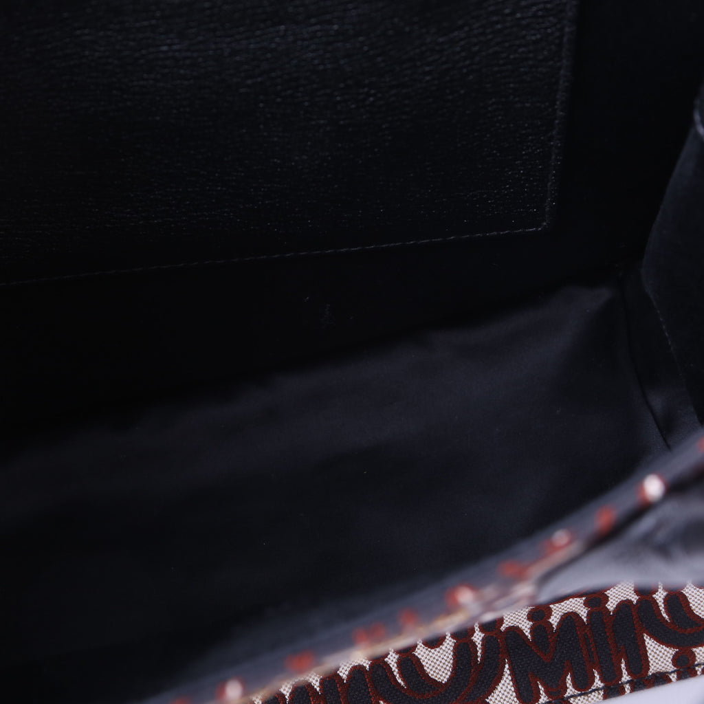 Madras Logo Tote Black/Red