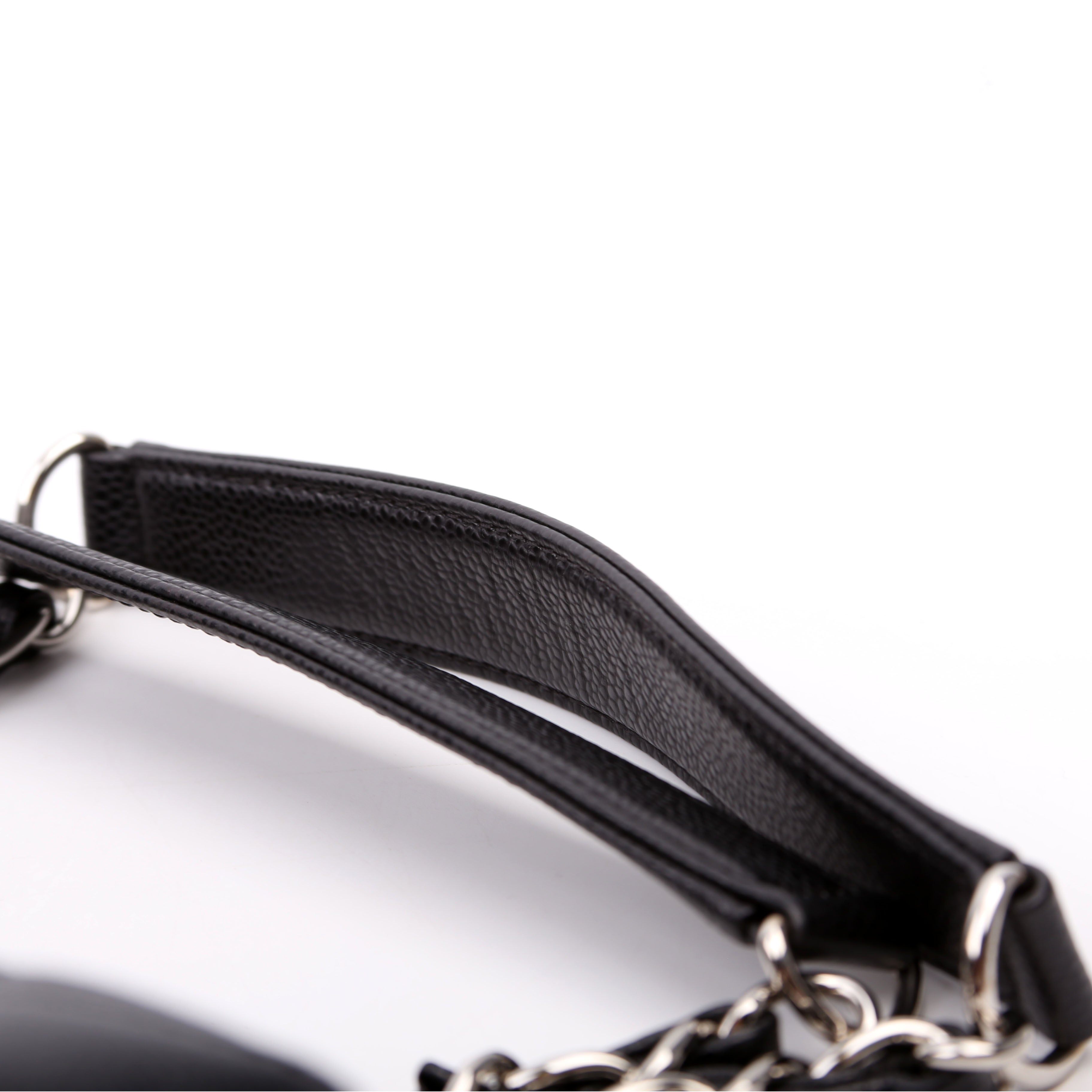 Grand Shopping Tote Caviar Black