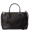 Saffiano Galleria Medium Black