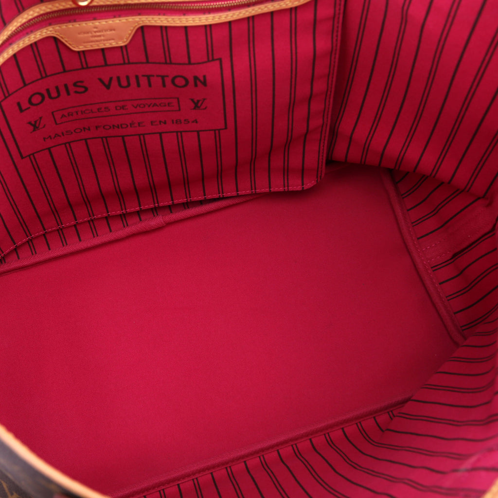 Neverfull With Wallet GM Monogram Pink