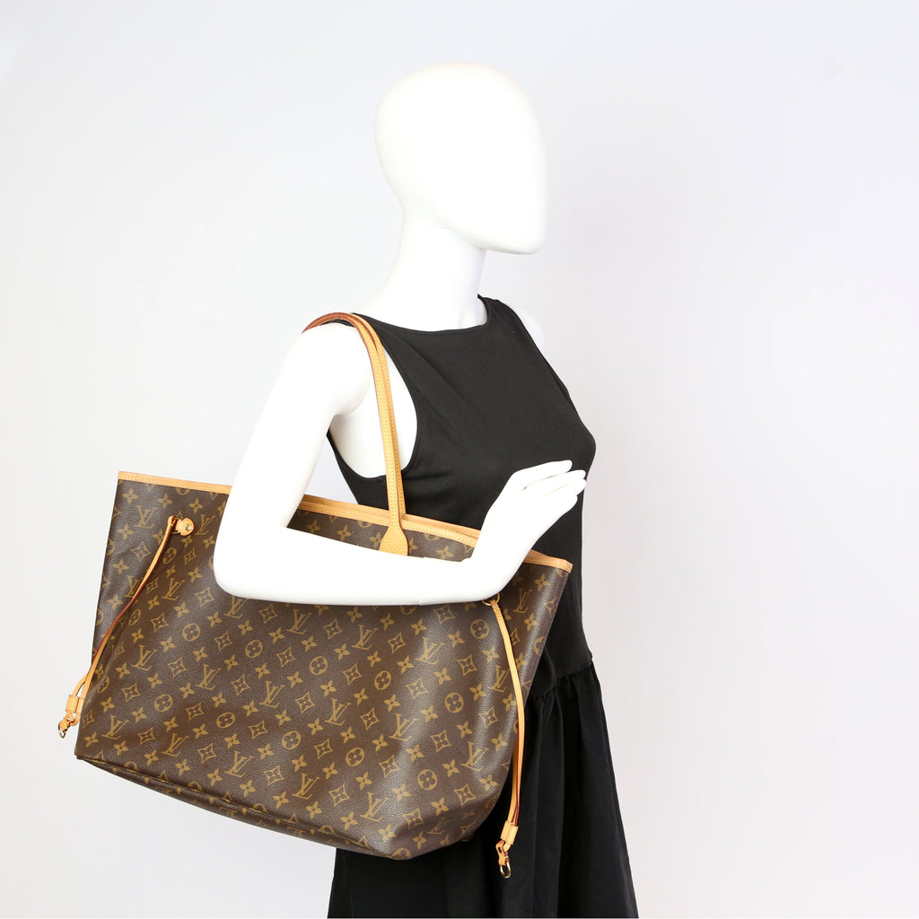 Neverfull With Wallet GM Monogram Pink