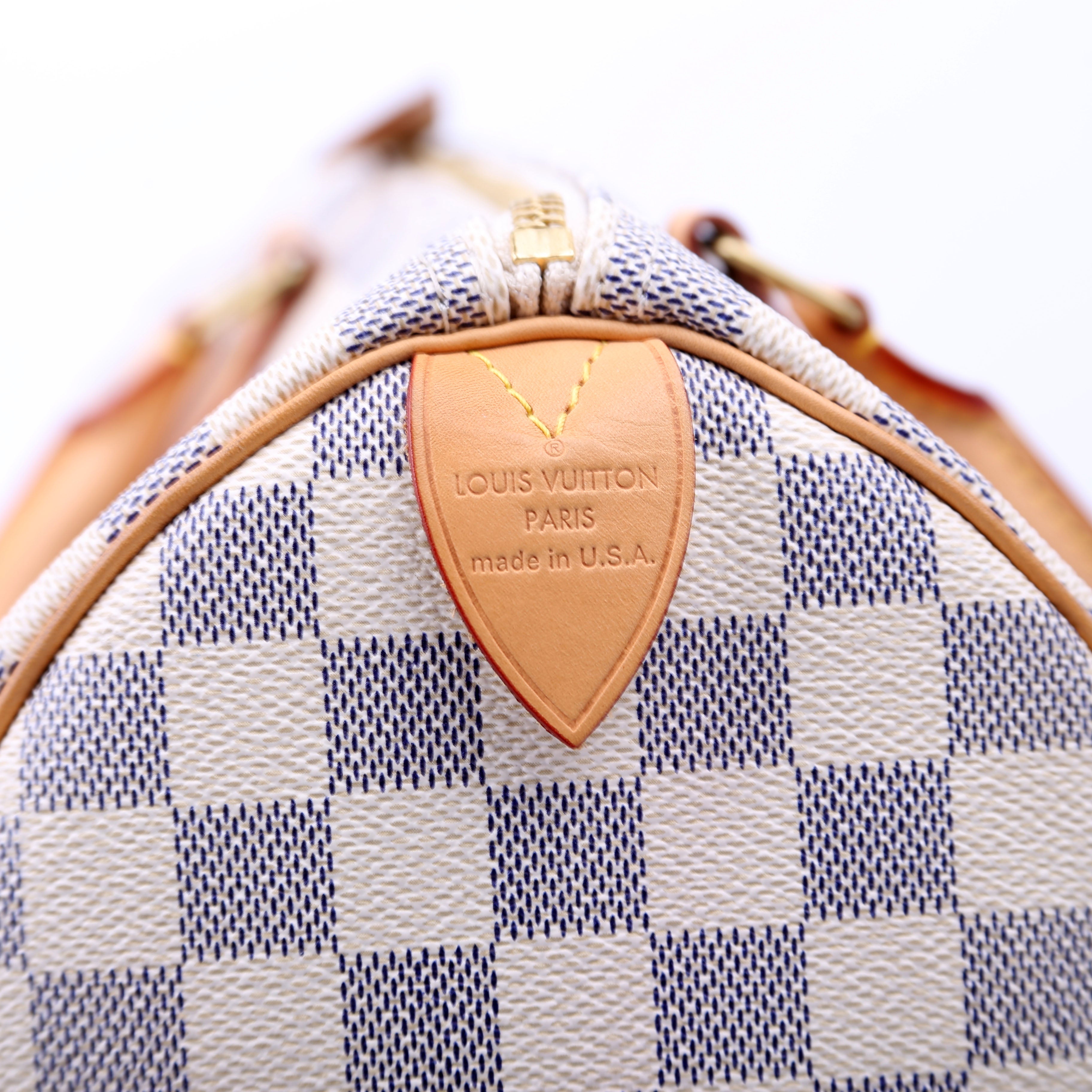 Speedy 30 Damier Azur