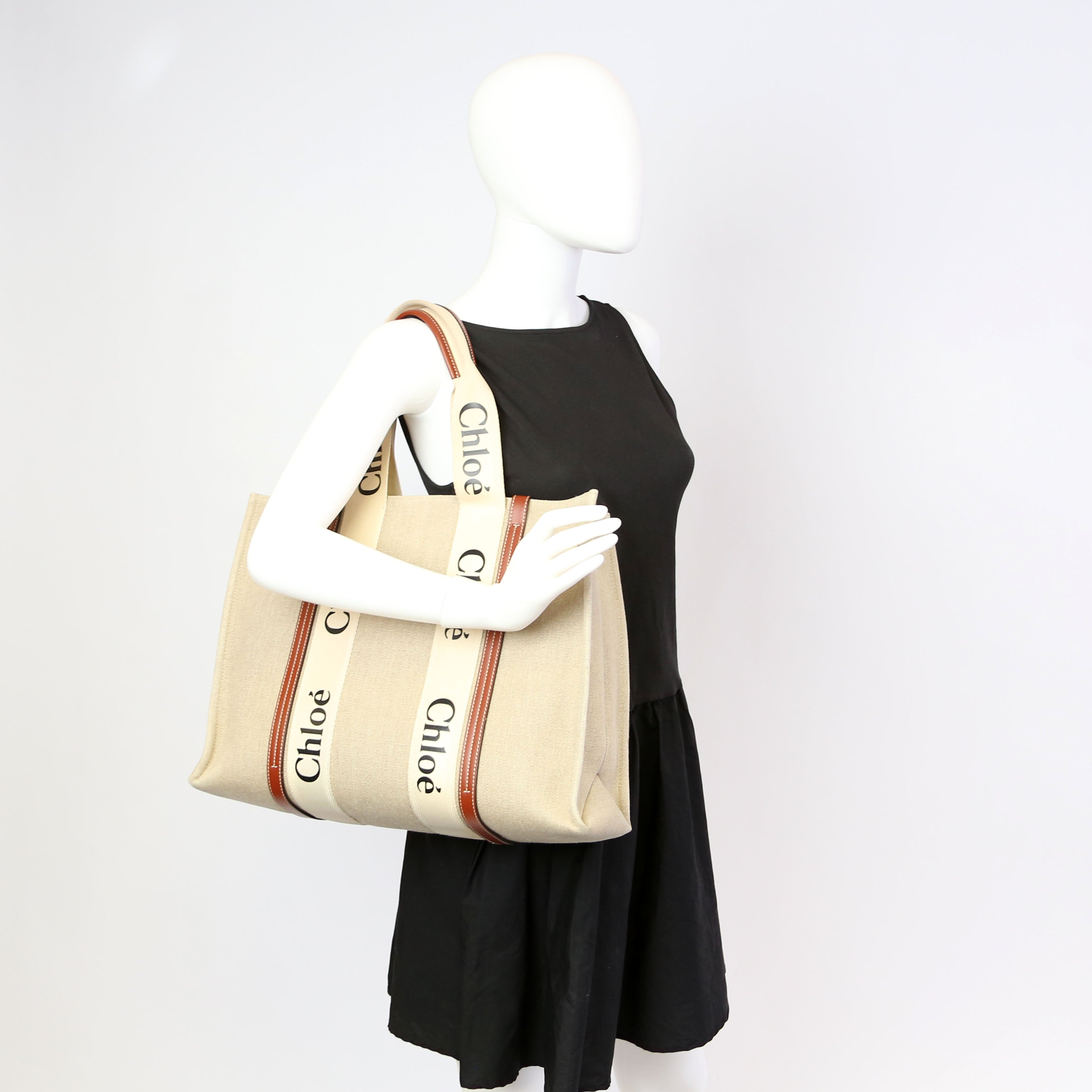 Woody Ribbon Tote Large