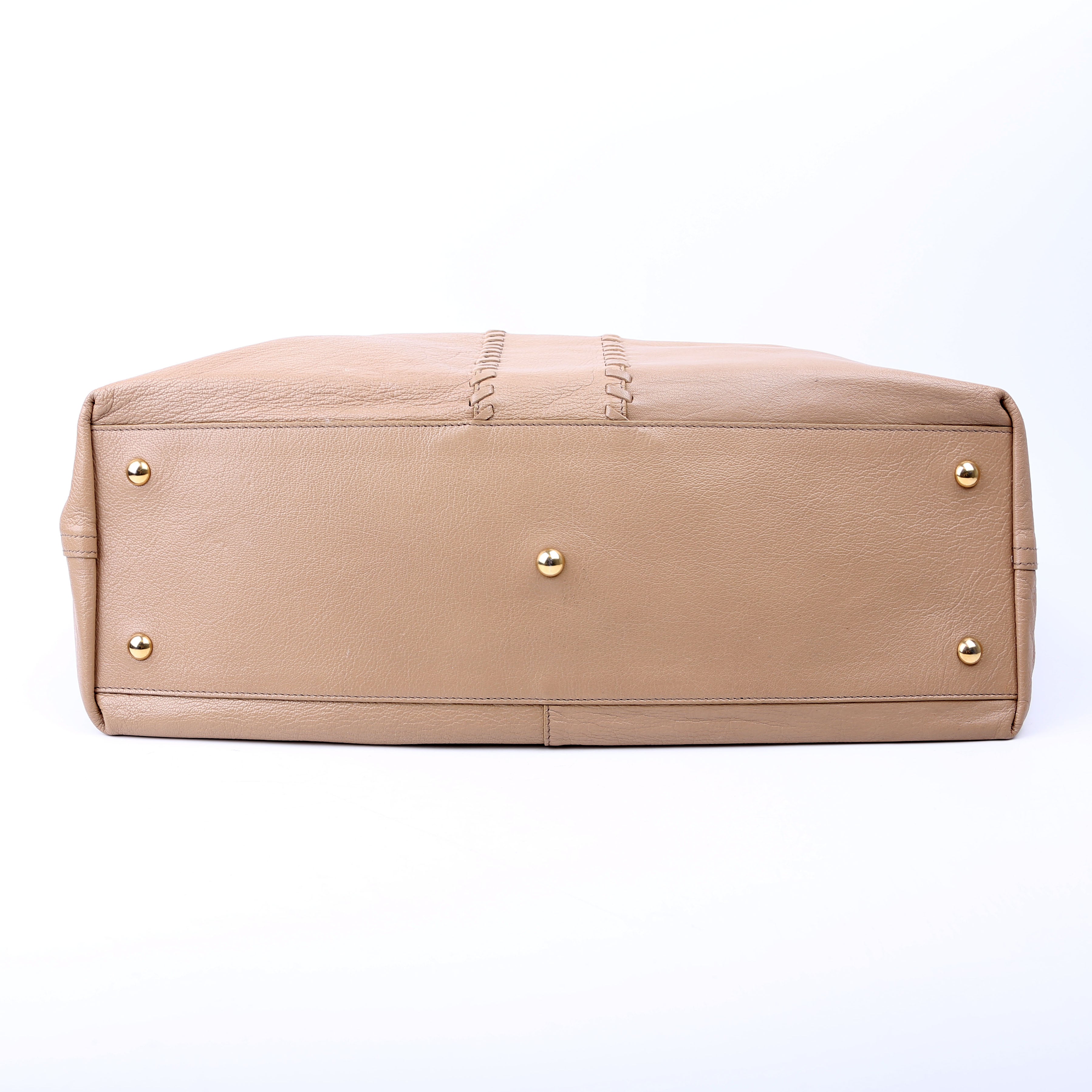 Neo Double Reversible Tote Leather Taupe