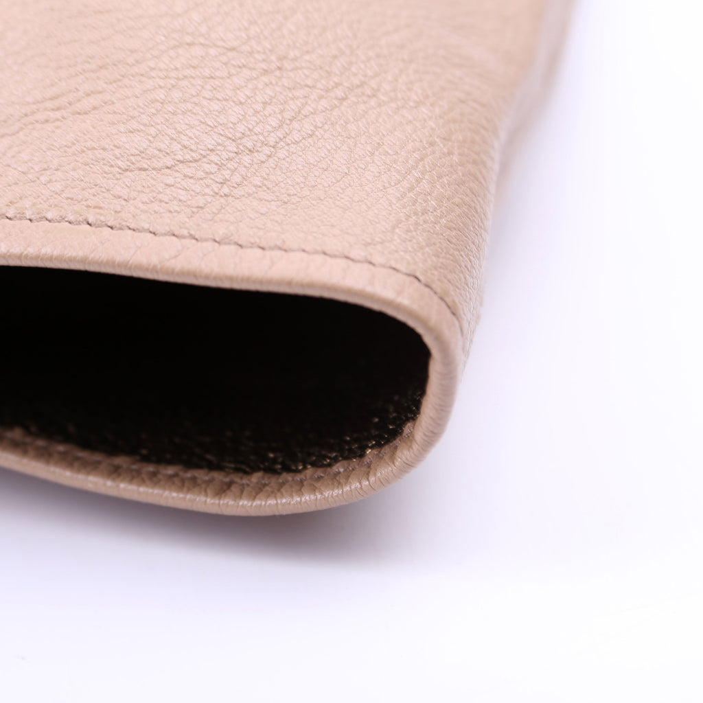 Neo Double Reversible Tote Leather Taupe