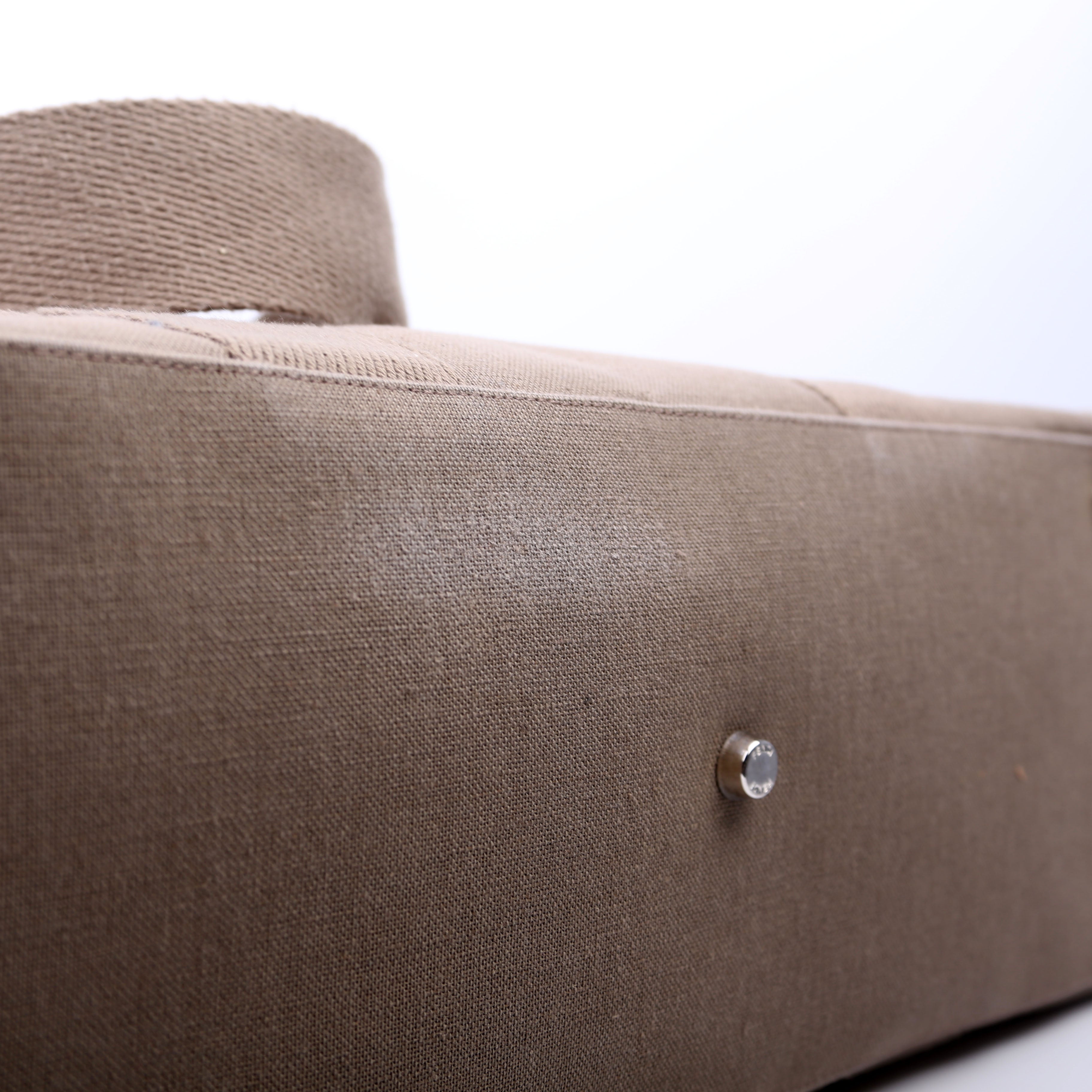 Fendi FF Shopper Canvas Large Taupe