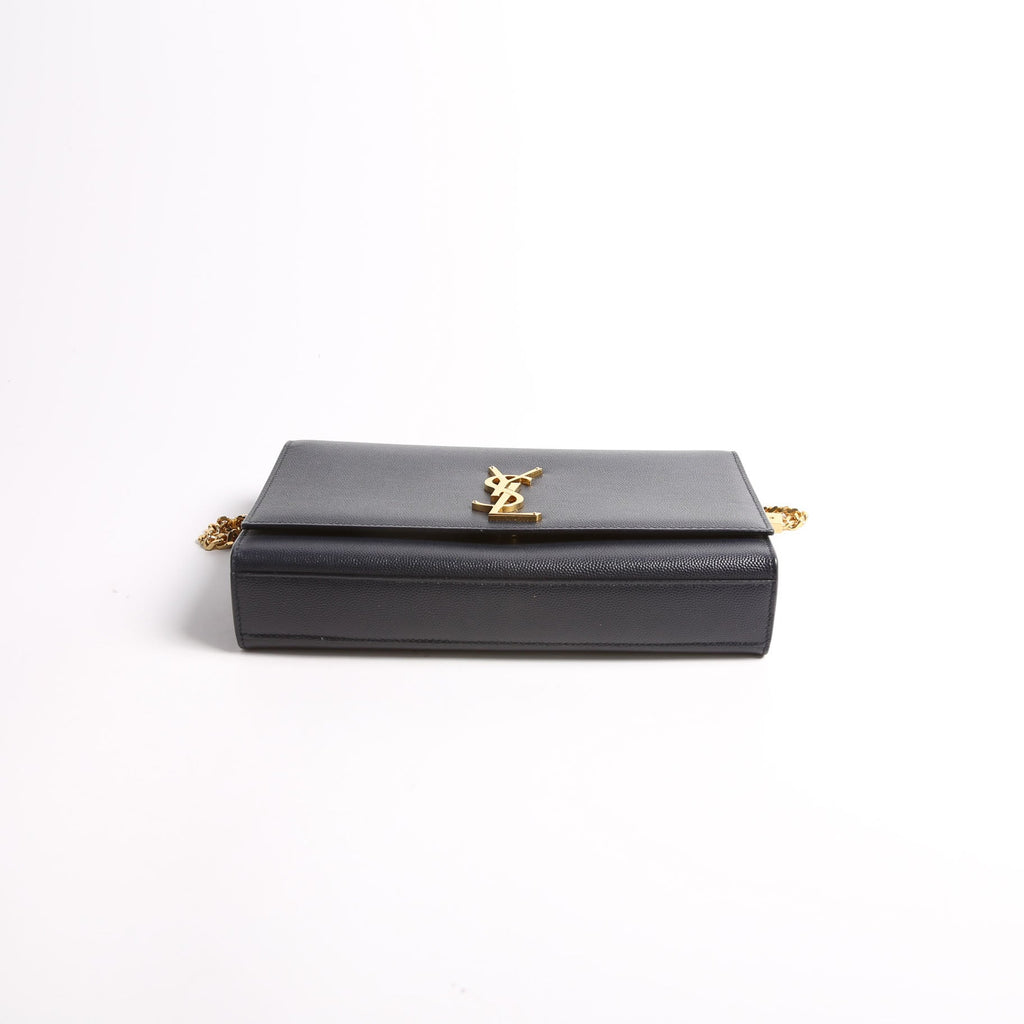 Kate Satchel Grain Medium 364021 Navy