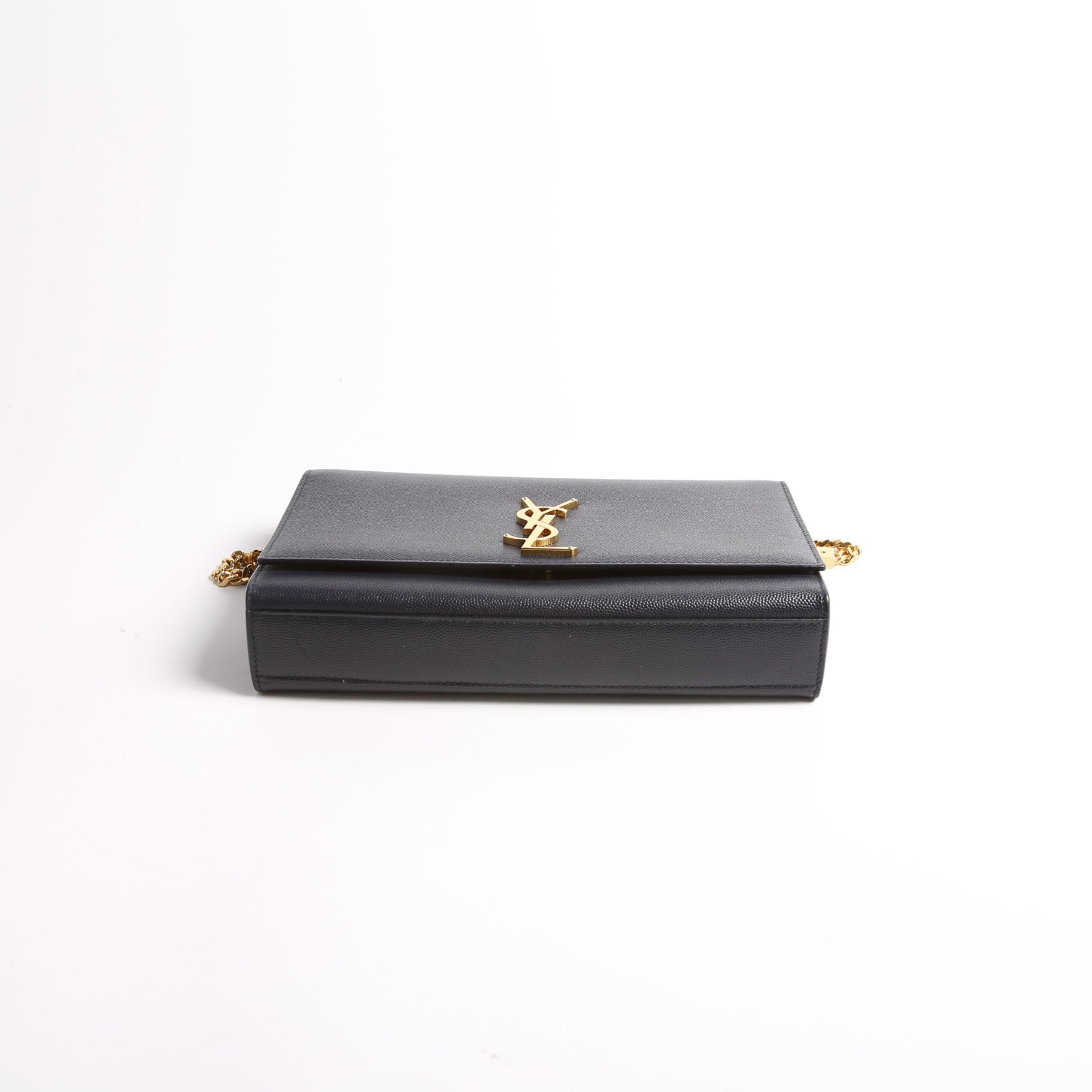 Kate Satchel Grain Medium 364021 Navy