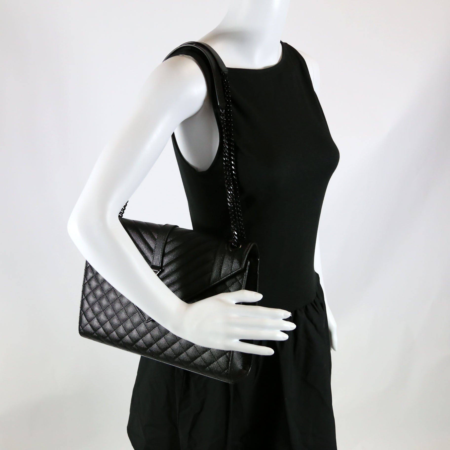 Envelope Large Triquilt 342023 Black