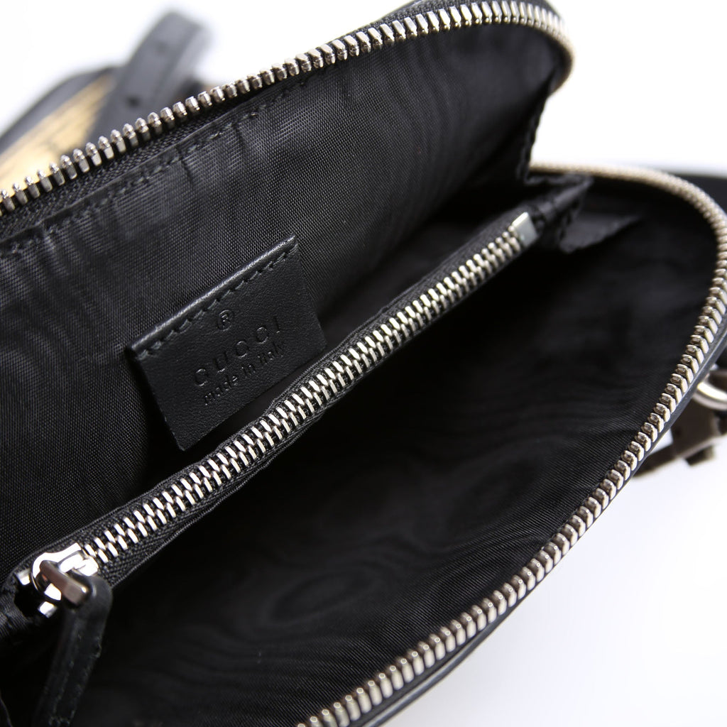 511189 Sega X Gucci Calfskin Mini Black/Gold