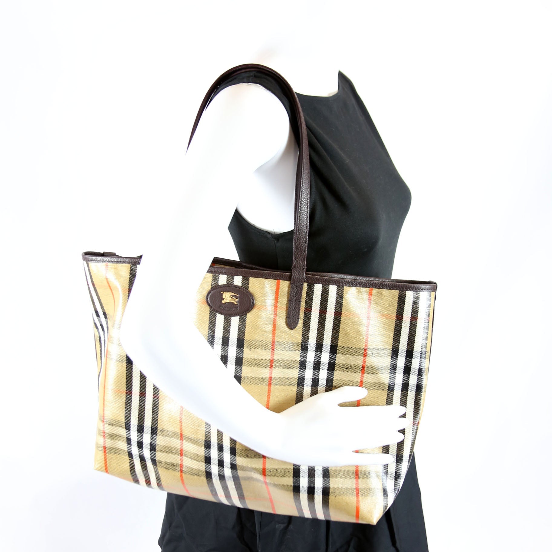Highlands Tote Medium Black/Beige