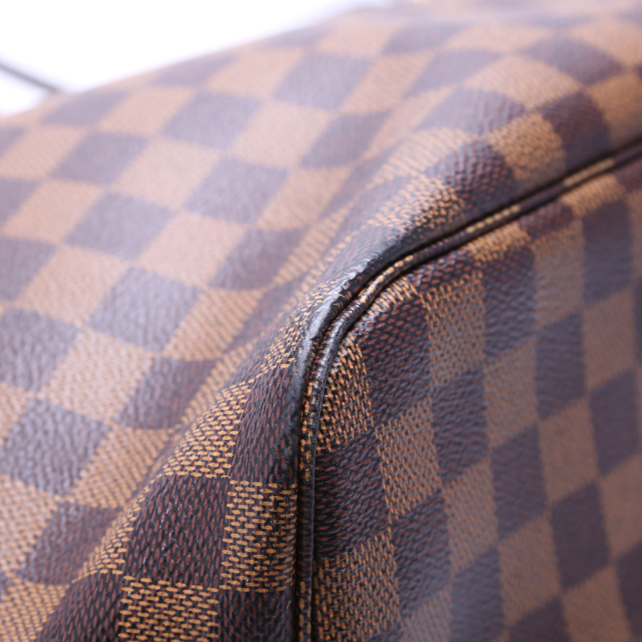 Neverfull MM Damier Ebene Red