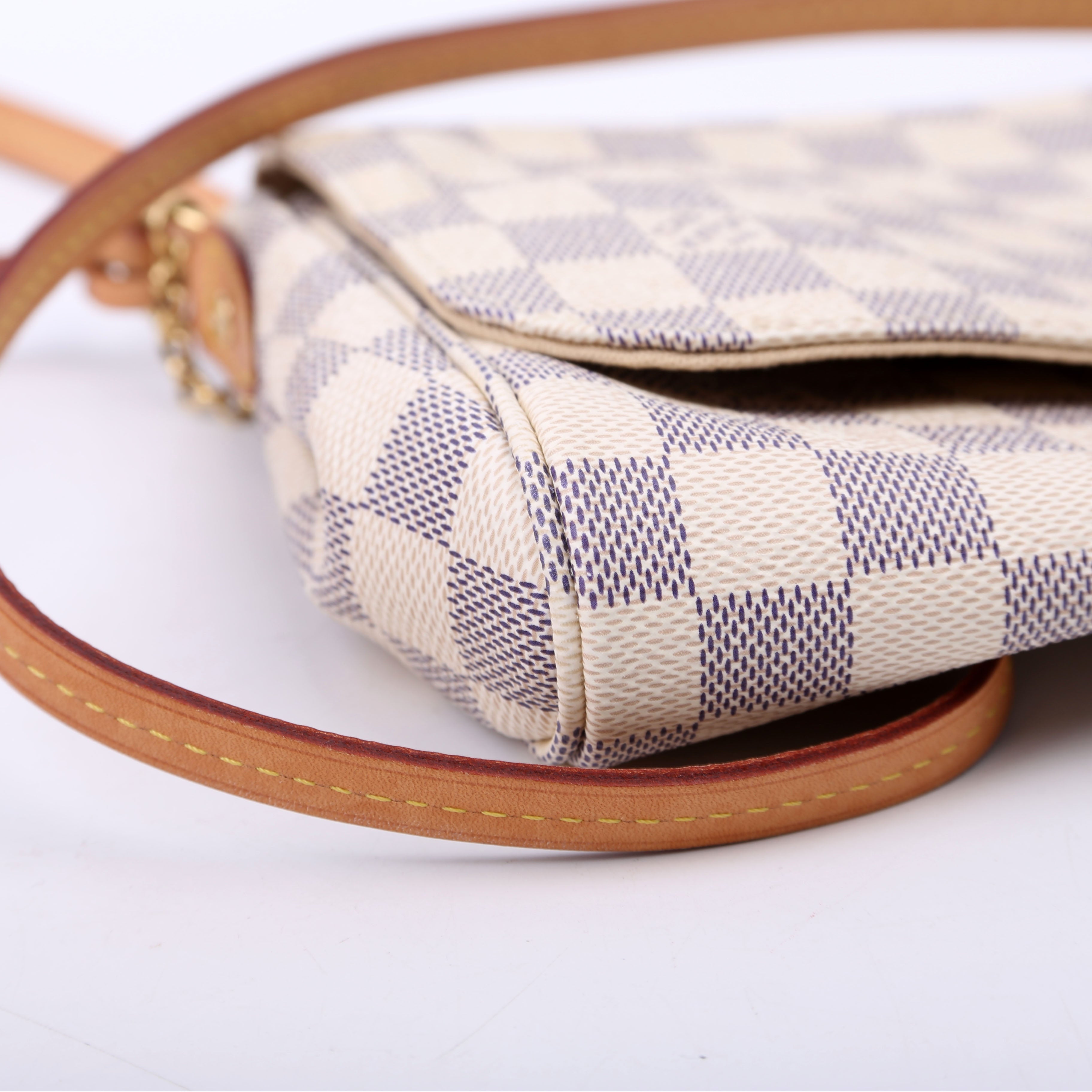 Favorite MM Damier Azur