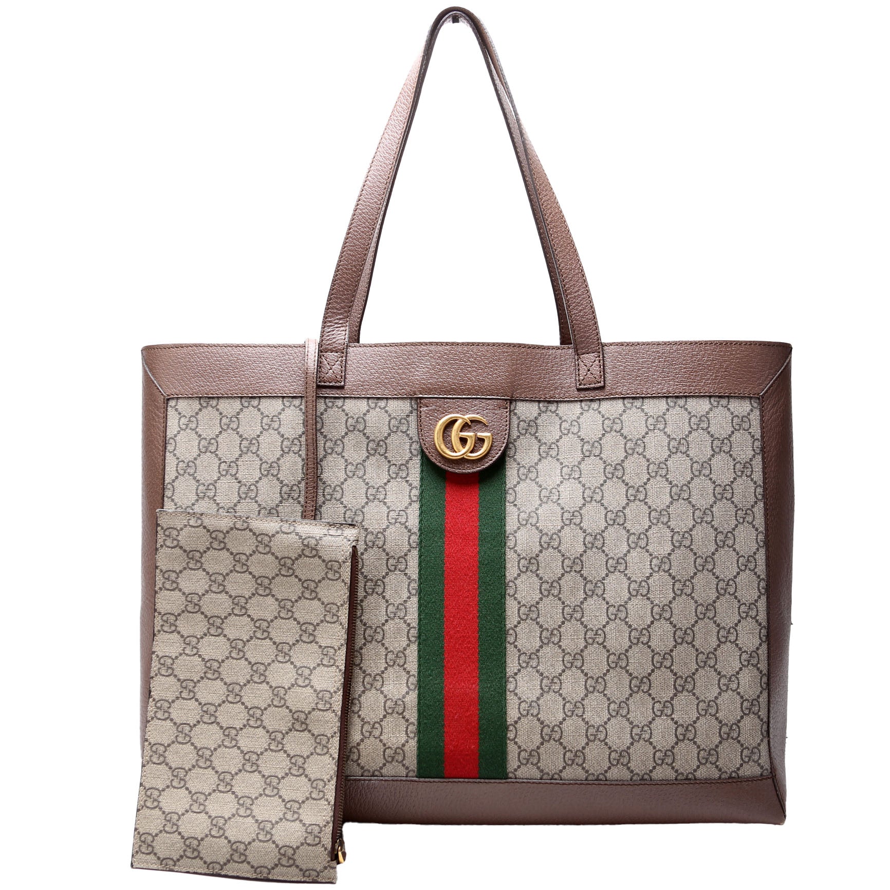 547947 Ophidia Soft GG Supreme Medium Tote Brown