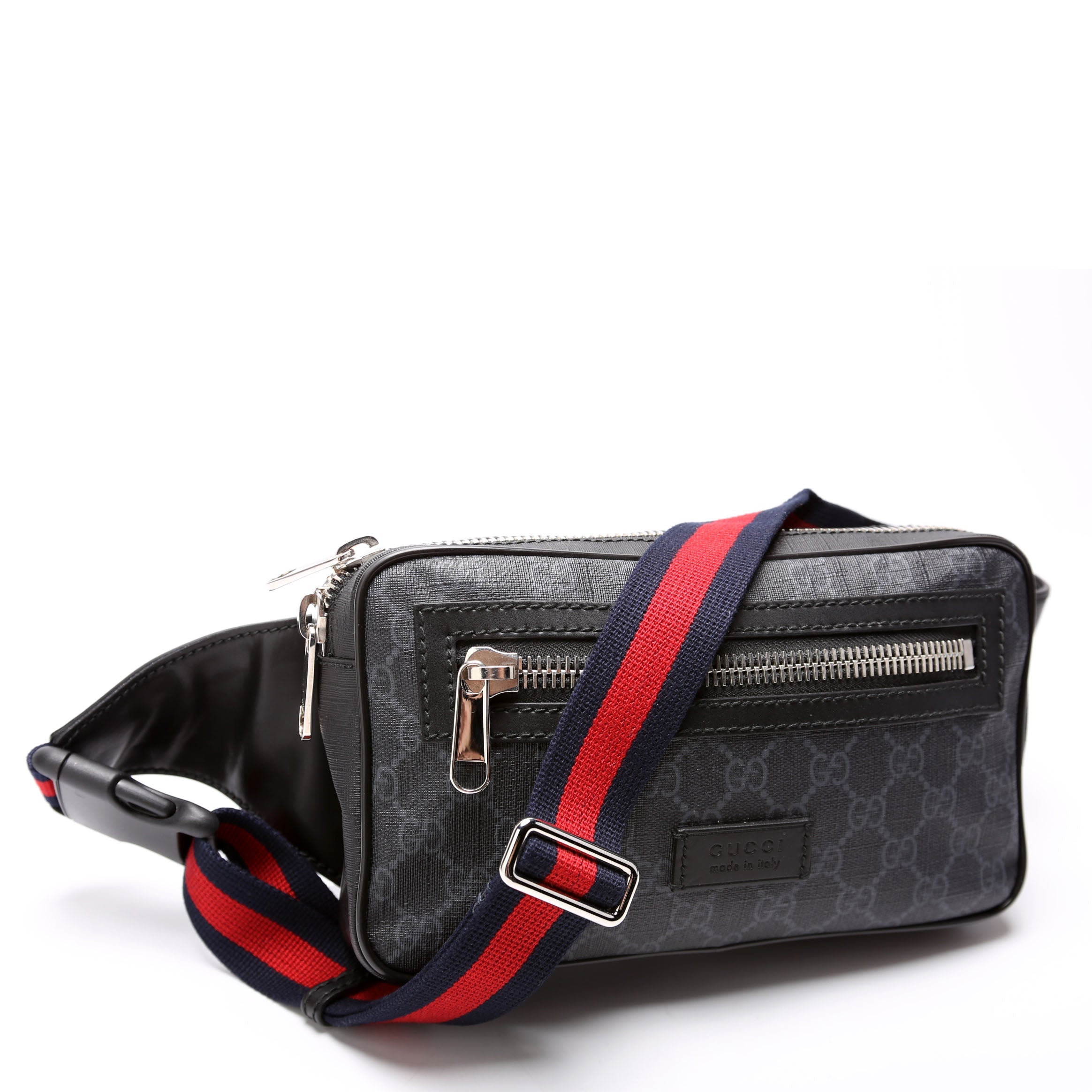474293 Soft GG Belt Bag Black