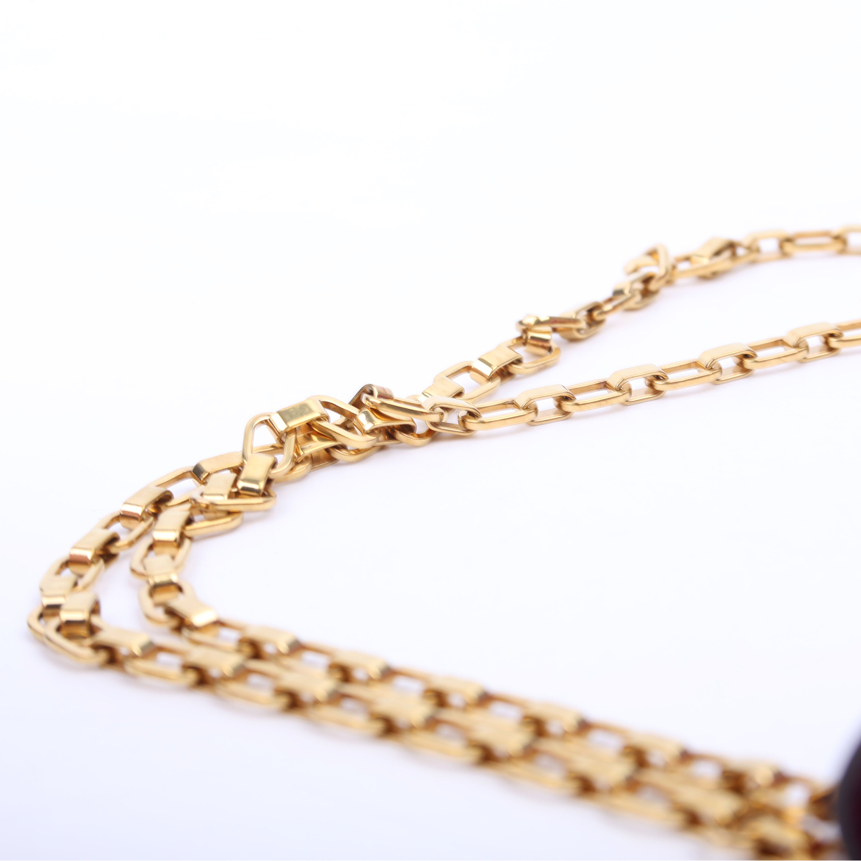 Pallas Chain Monogram Purple