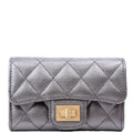 Reissue Flap Card Holder Caviar 24M Silver