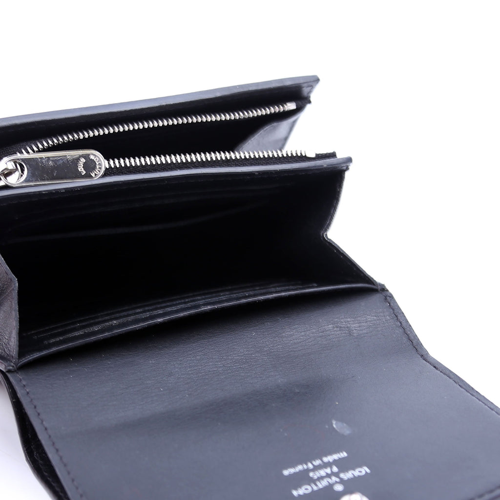 Iris Compact Wallet Mahina Black