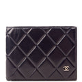 CC Mens Bifold Wallet Lambskin 30M Navy