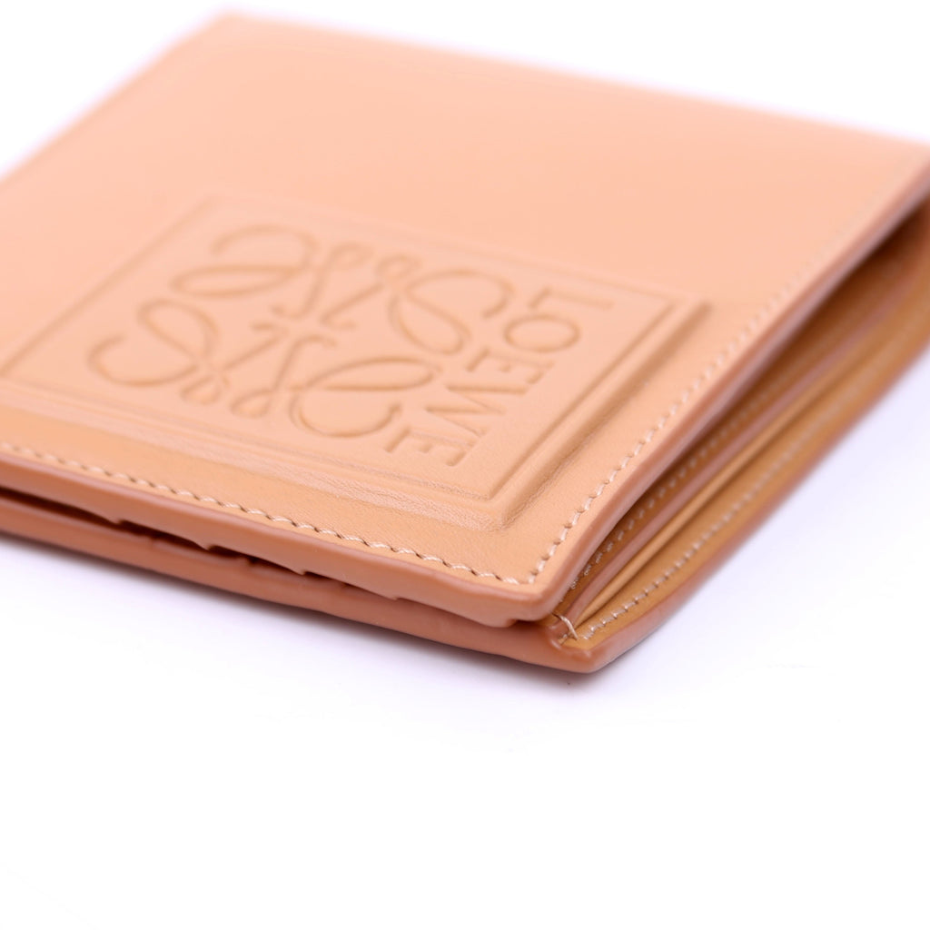Anagram Bifold Wallet Calfskin Brown