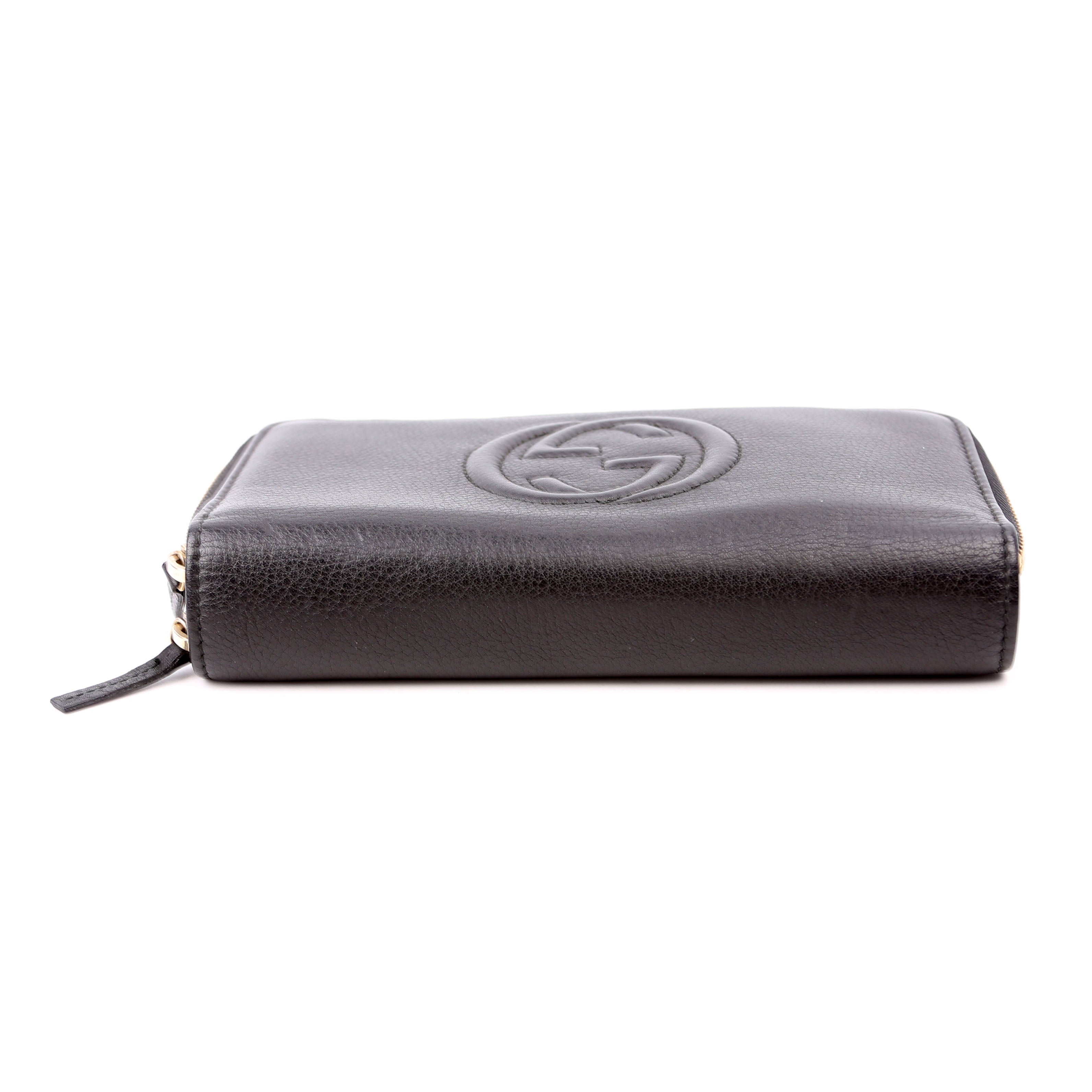 306016 Soho Double Zip Wallet Black