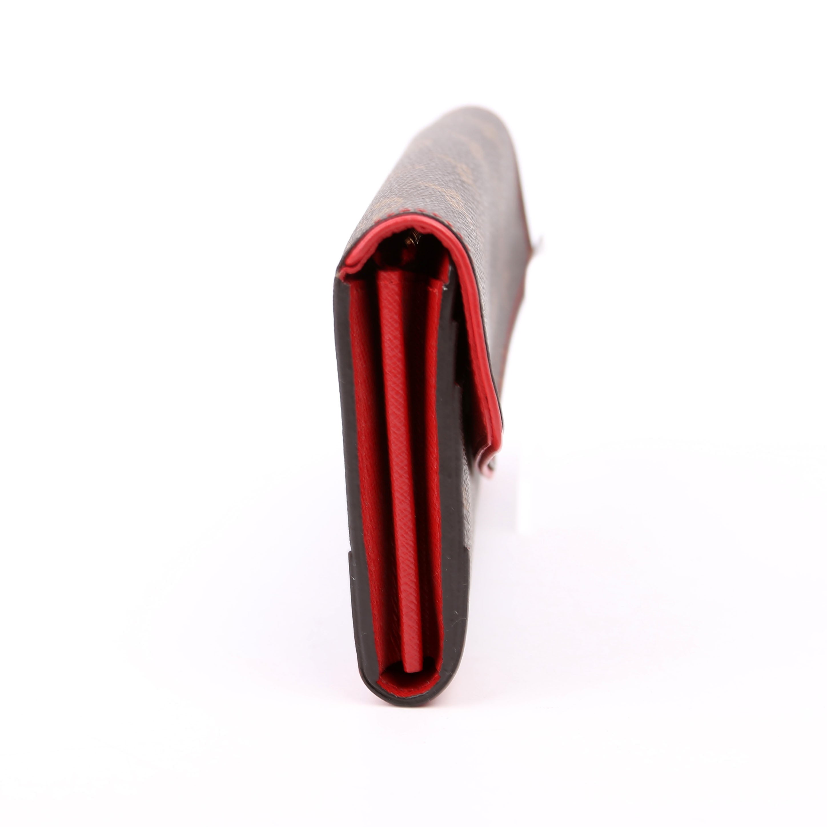 Sarah Wallet Retiro Monogram Red