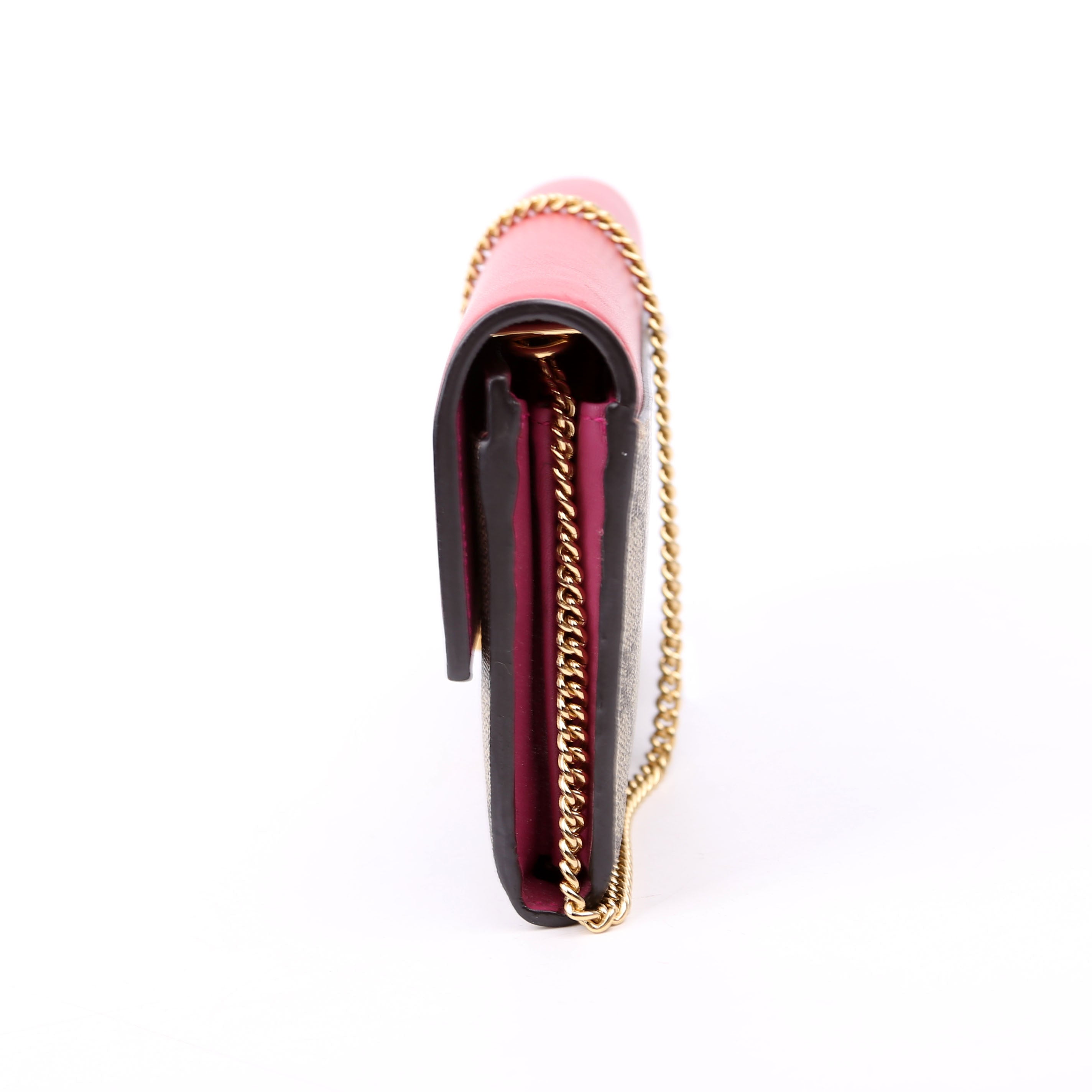 453506 Padlock Chain Wallet Red