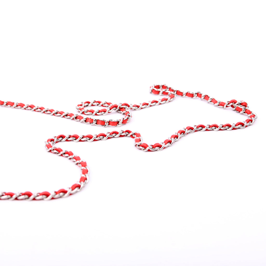 WOC Diamond Stitch Calfskin Red
