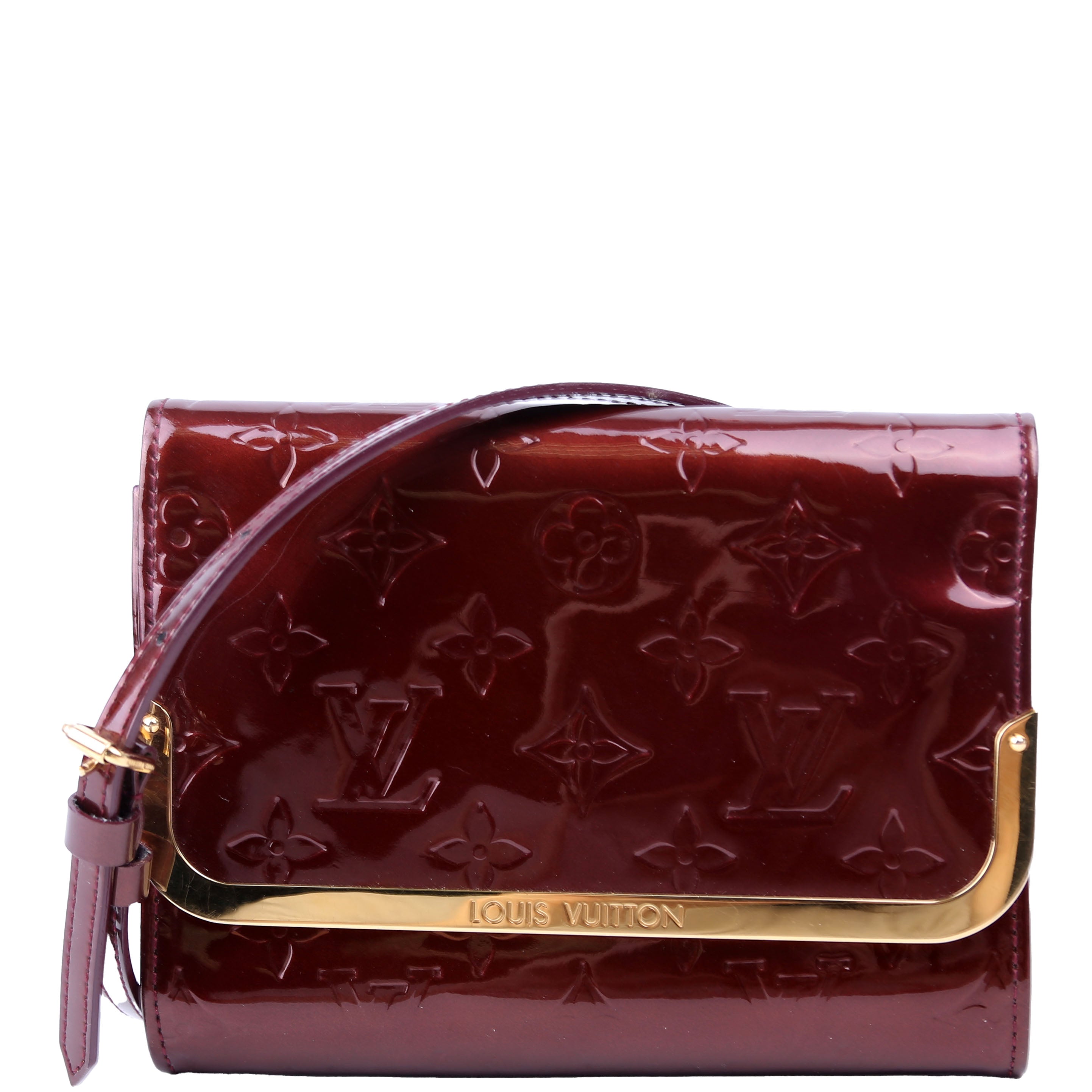 Rossmore Clutch PM Vernis Maroon