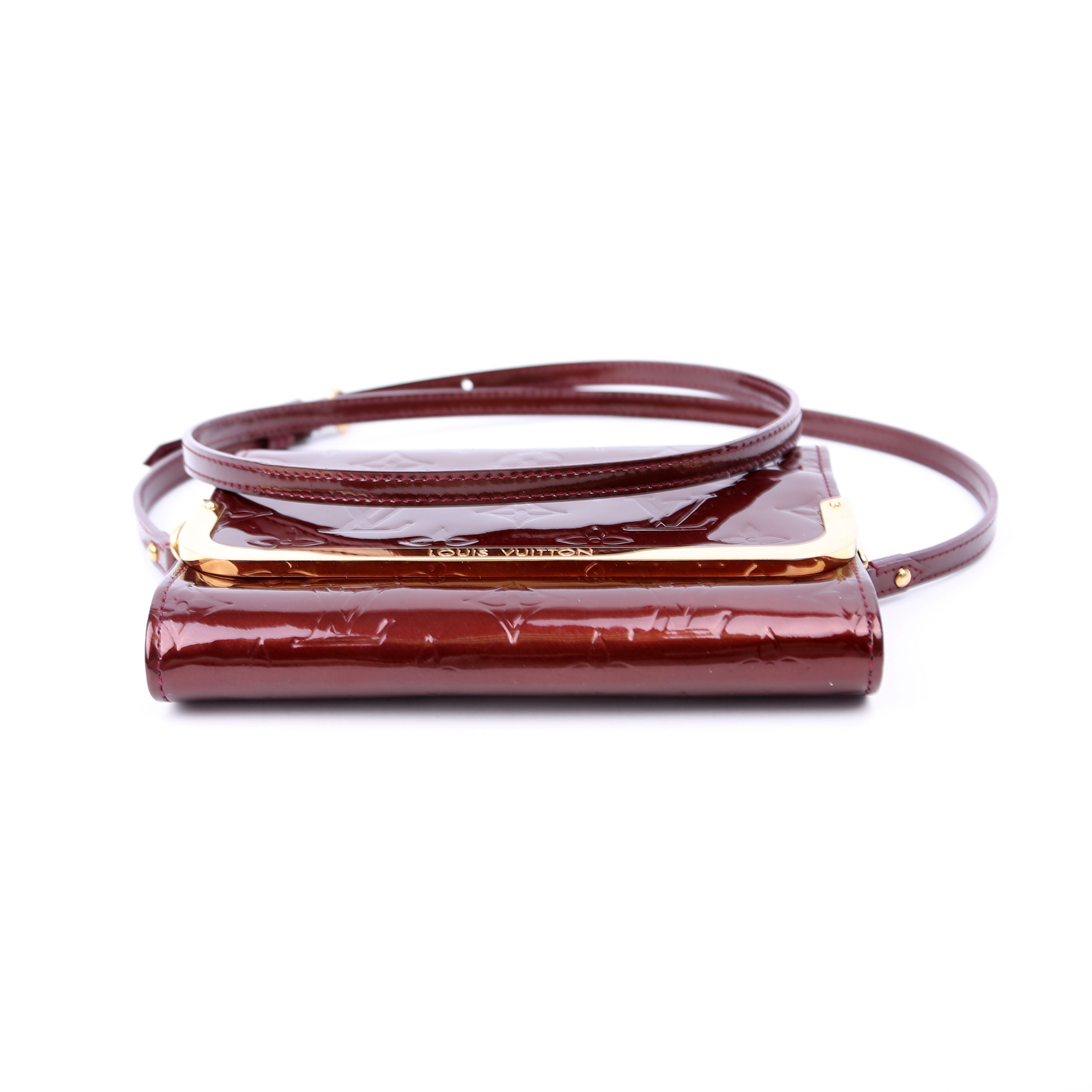 Rossmore Clutch PM Vernis Maroon