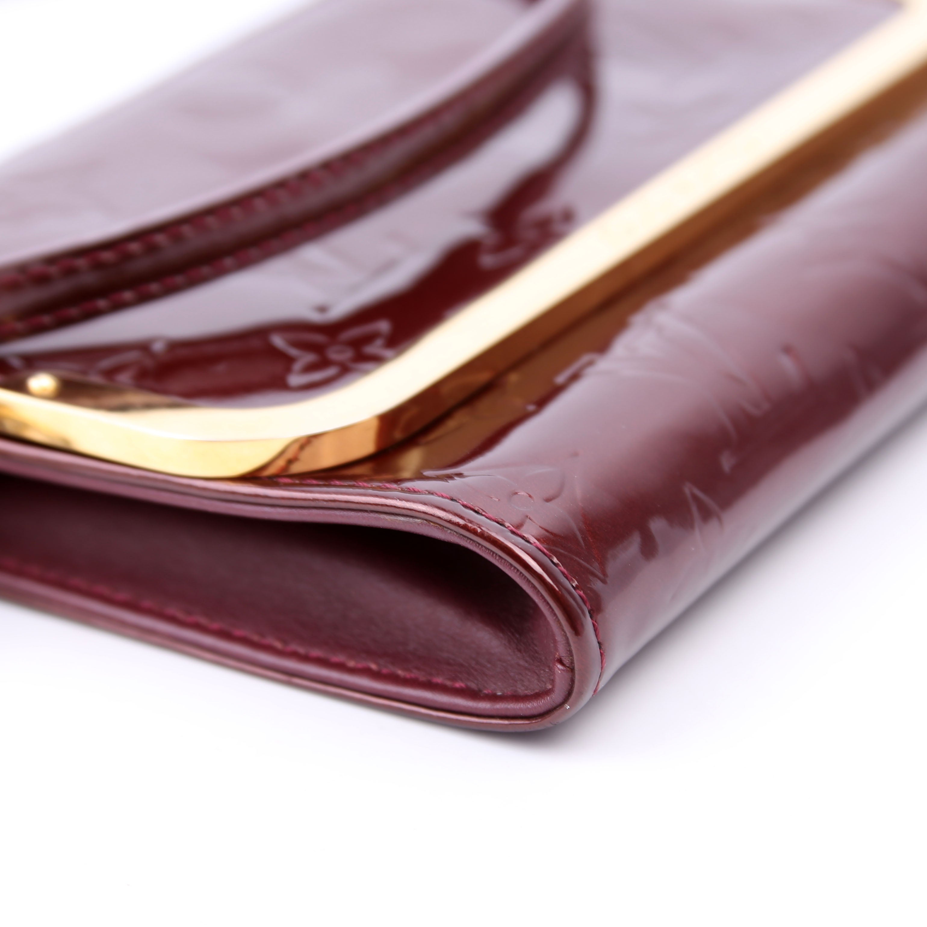 Rossmore Clutch PM Vernis Maroon