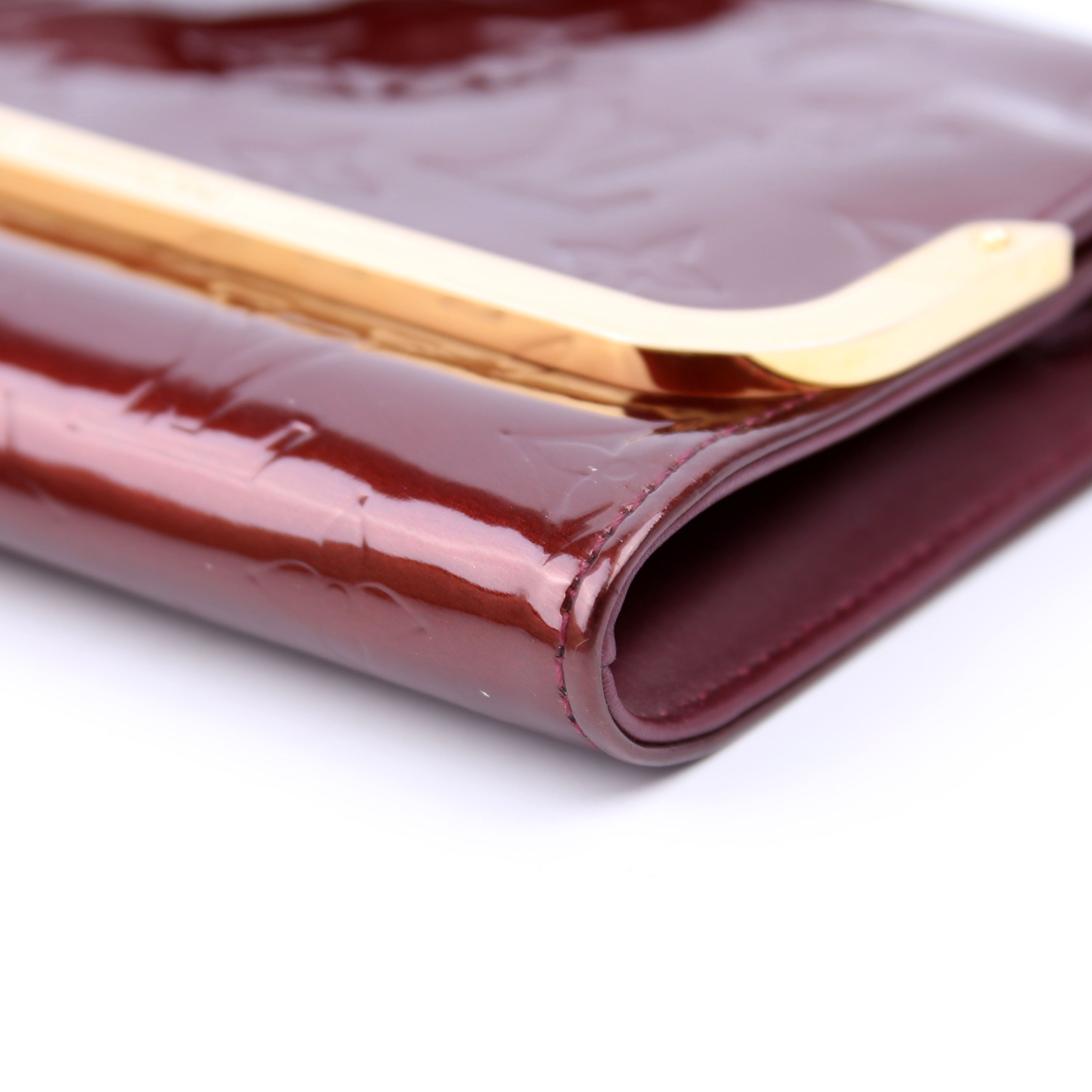 Rossmore Clutch PM Vernis Maroon
