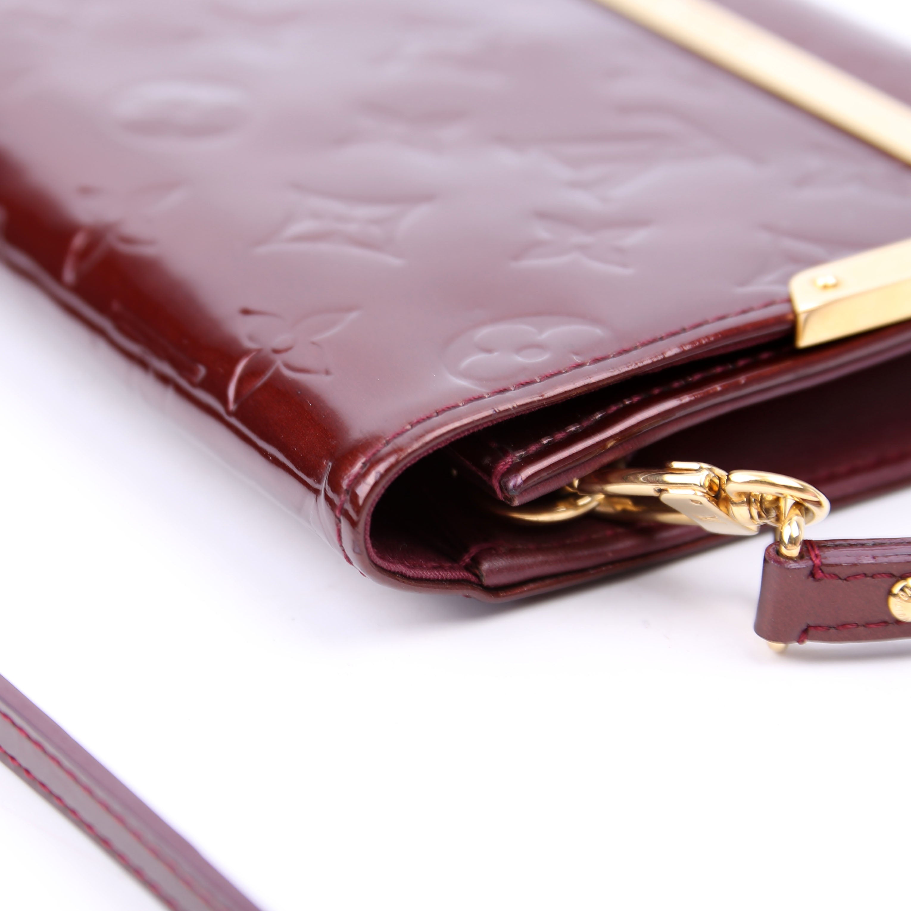 Rossmore Clutch PM Vernis Maroon