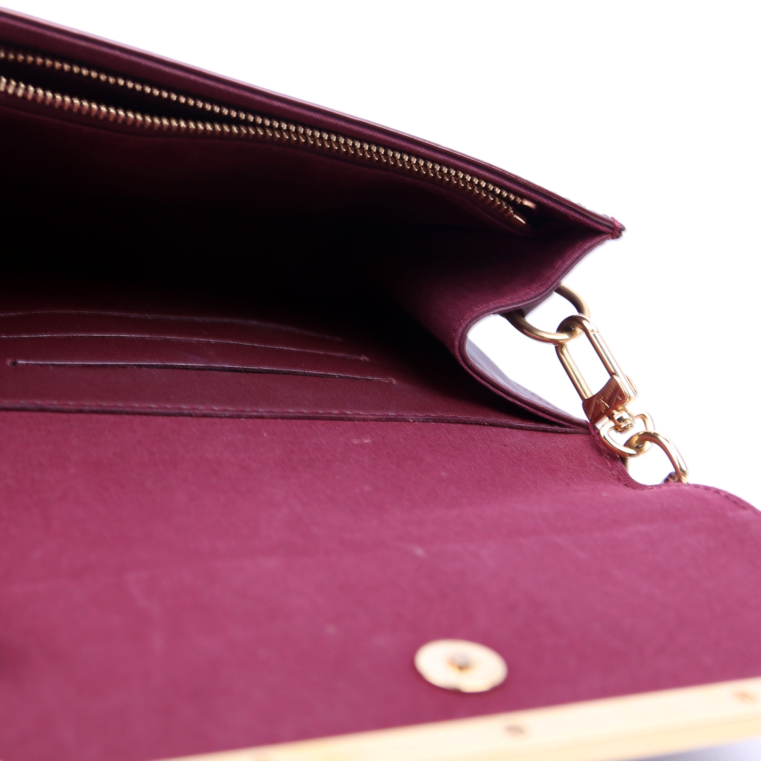 Rossmore Clutch PM Vernis Maroon