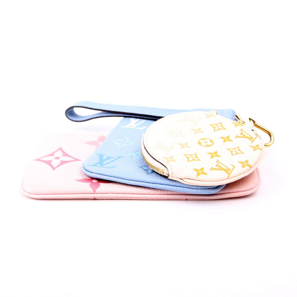Trio Pochette By The Pool Empreinte Multicolor