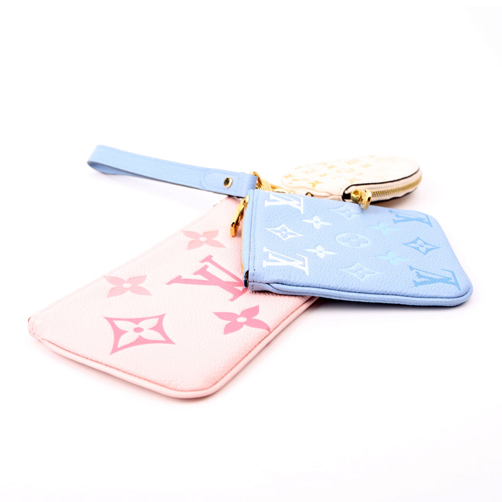 Trio Pochette By The Pool Empreinte Multicolor