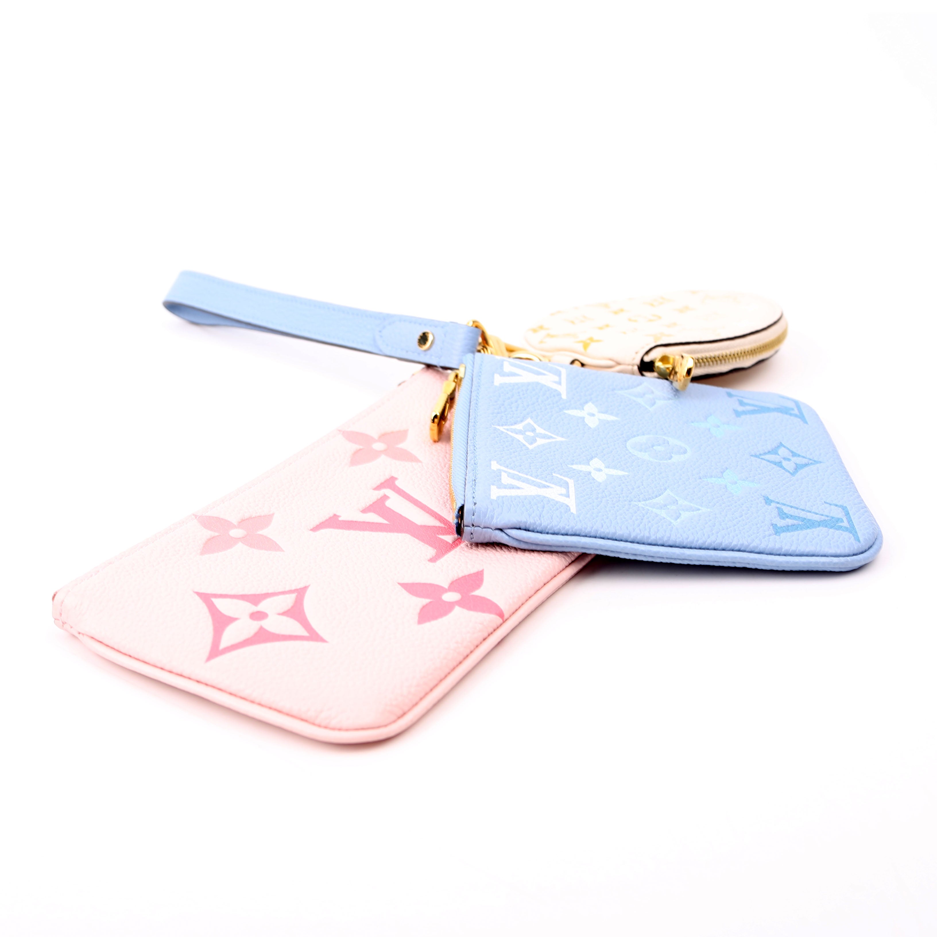 Trio Pochette By The Pool Empreinte Multicolor