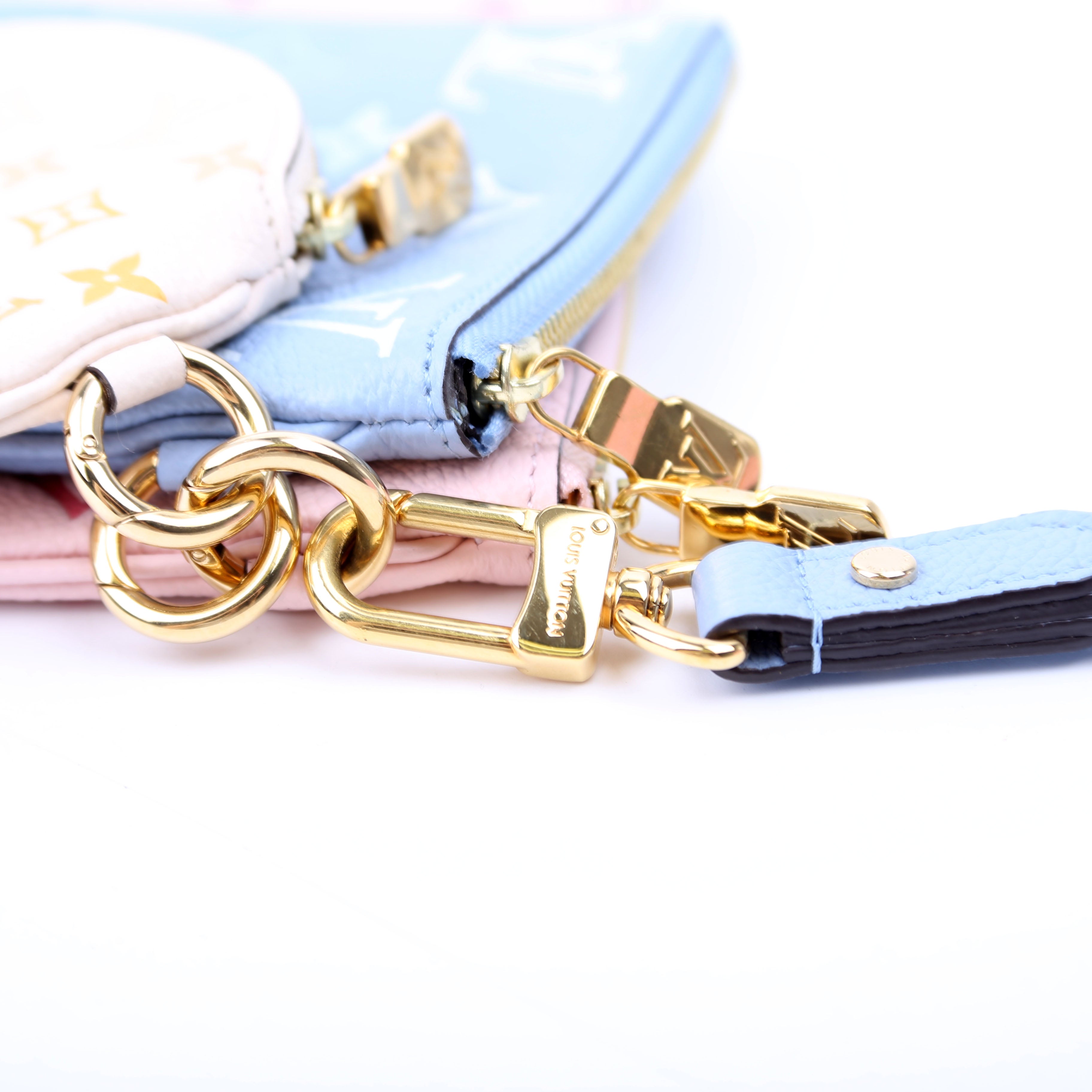 Trio Pochette By The Pool Empreinte Multicolor