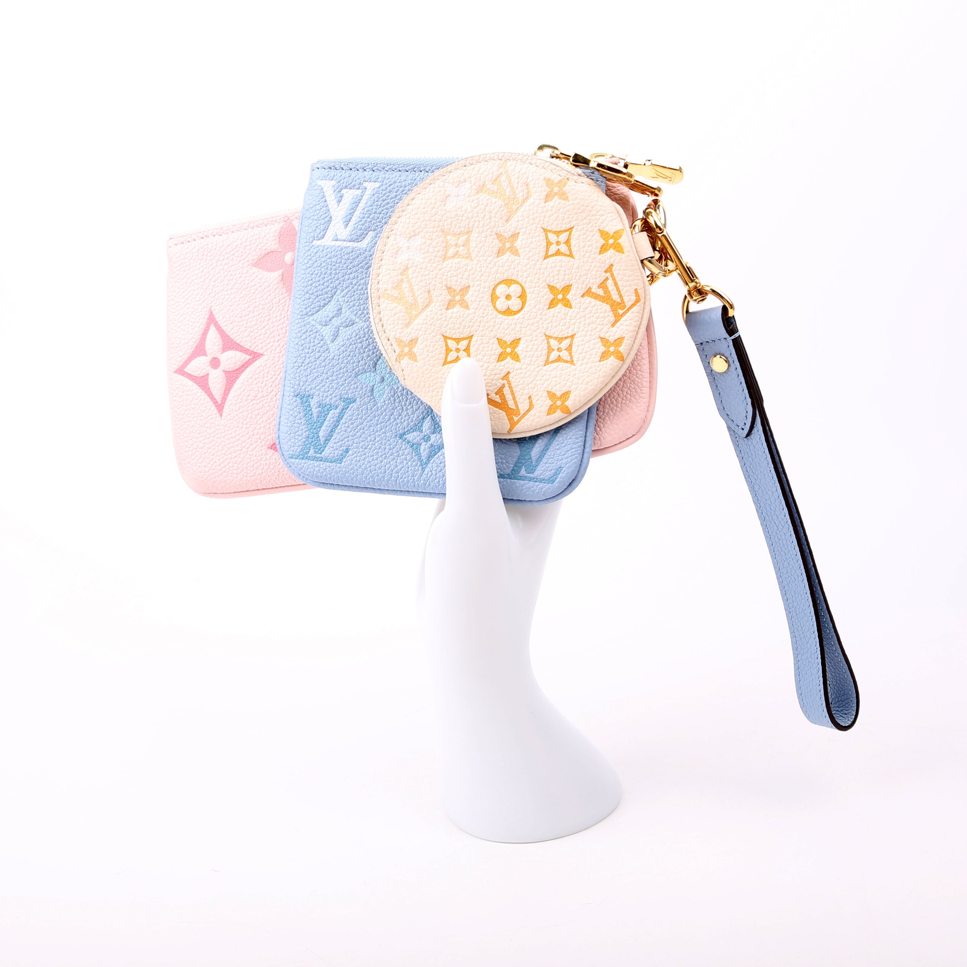 Trio Pochette By The Pool Empreinte Multicolor