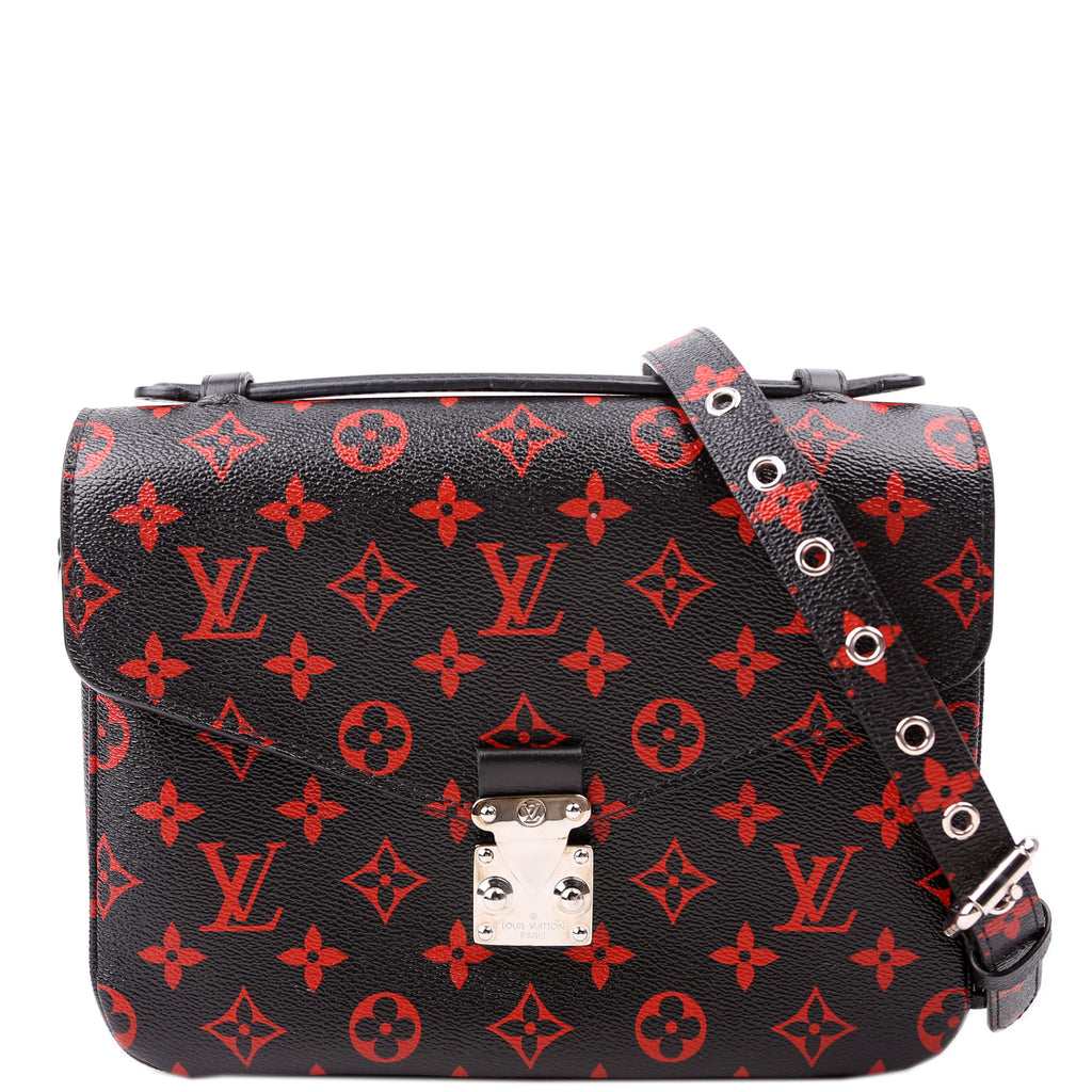 Pochette Metis Monogram Infrarouge Red/Black