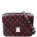 Pochette Metis Monogram Infrarouge Red/Black