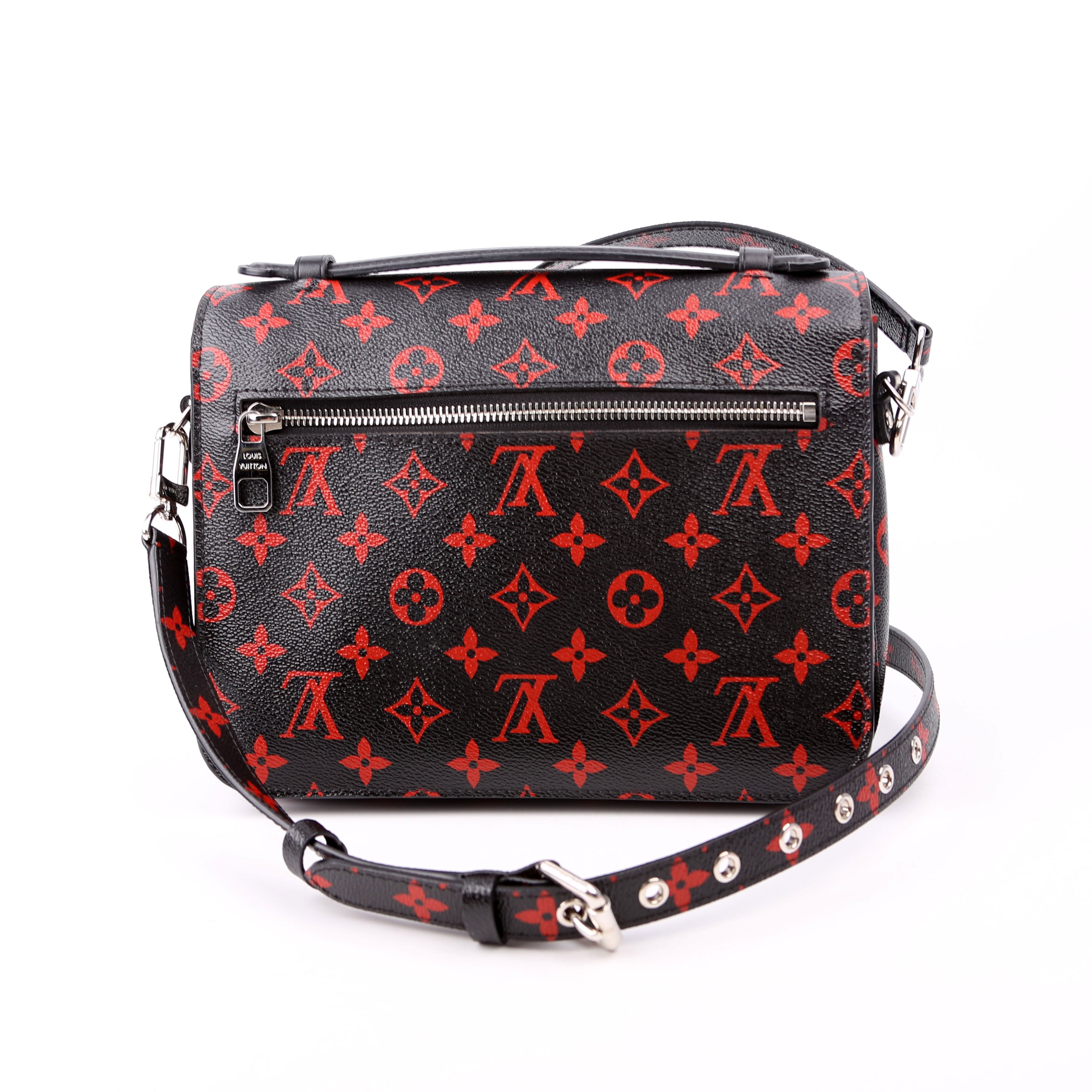 Pochette Metis Monogram Infrarouge Red/Black