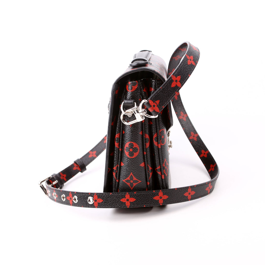 Pochette Metis Monogram Infrarouge Red/Black