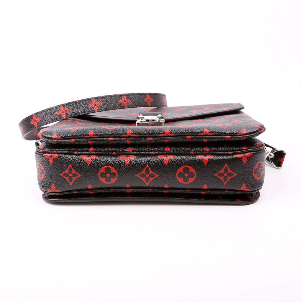 Pochette Metis Monogram Infrarouge Red/Black