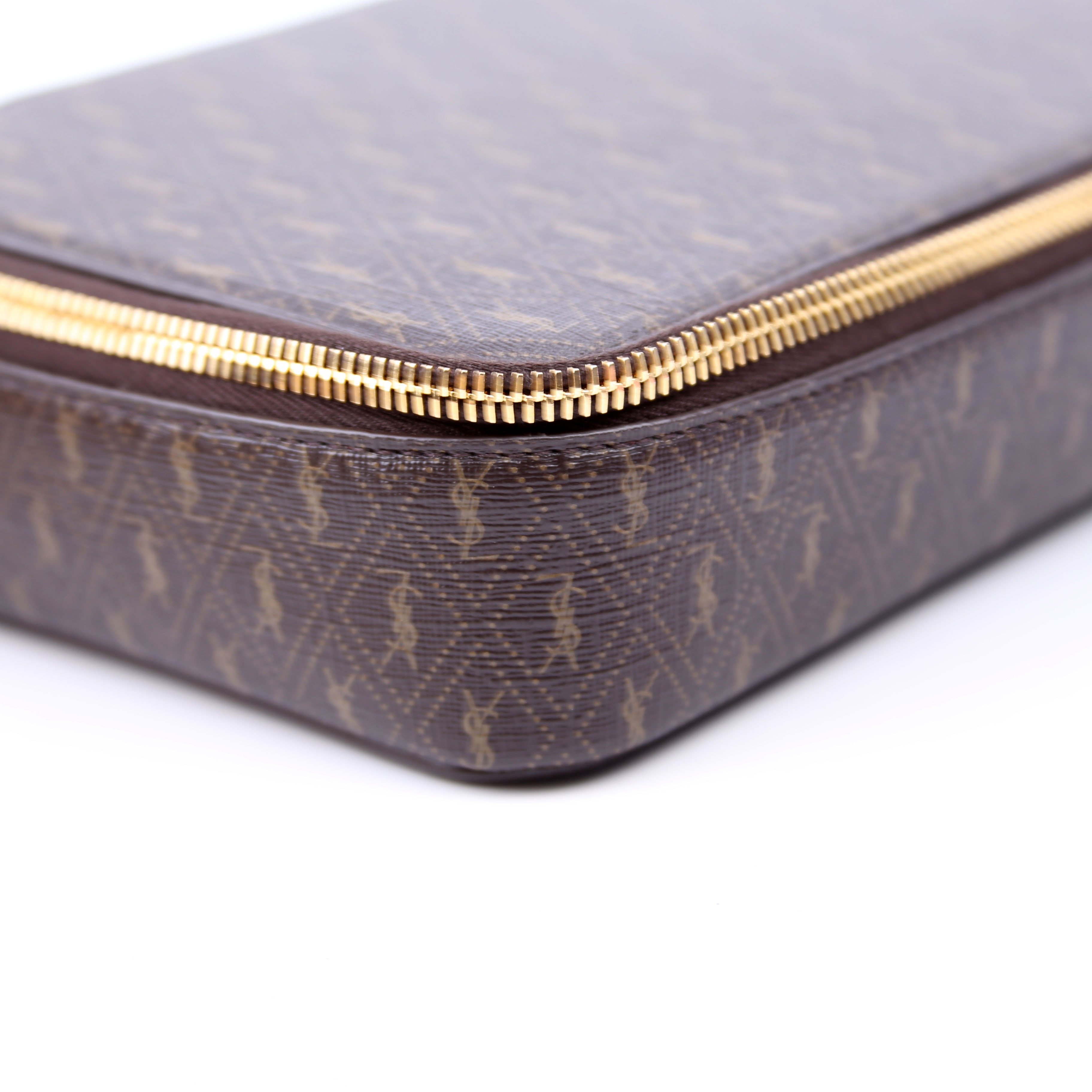 Le Monogramme Jewelry Box Case Brown