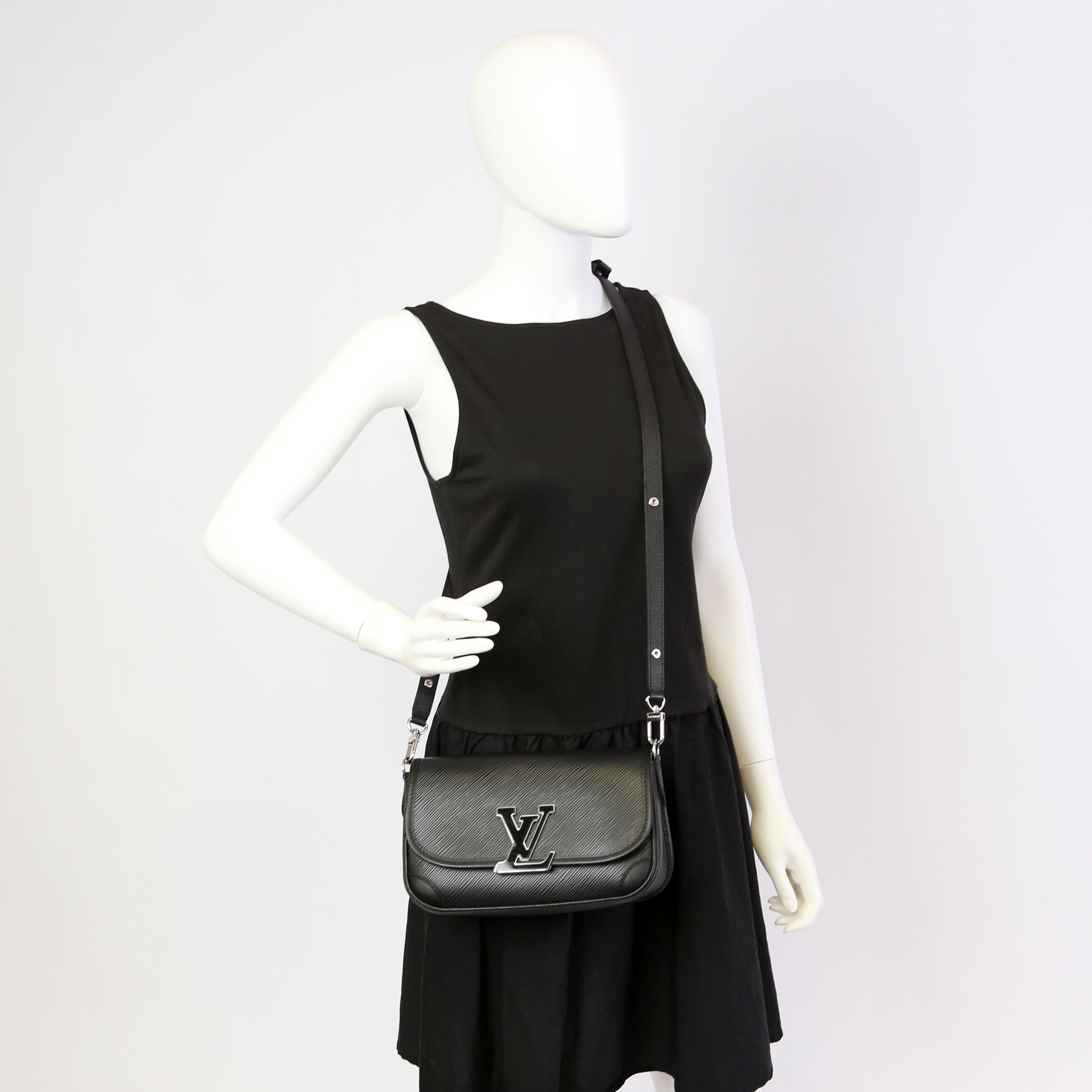 Buci Crossbody Epi Black
