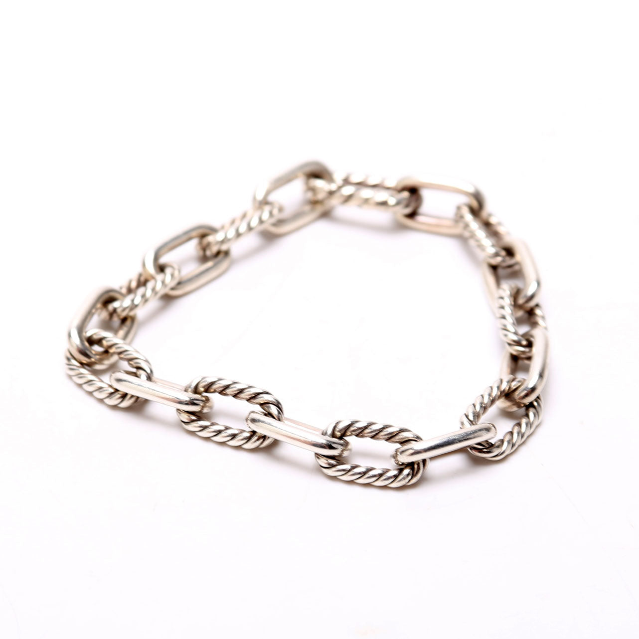 Oval Link Bracelet 925
