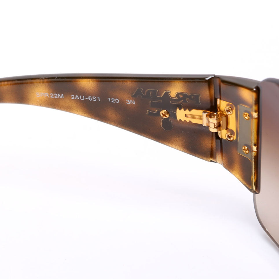 SPR22M Shield Sunglasses Brown