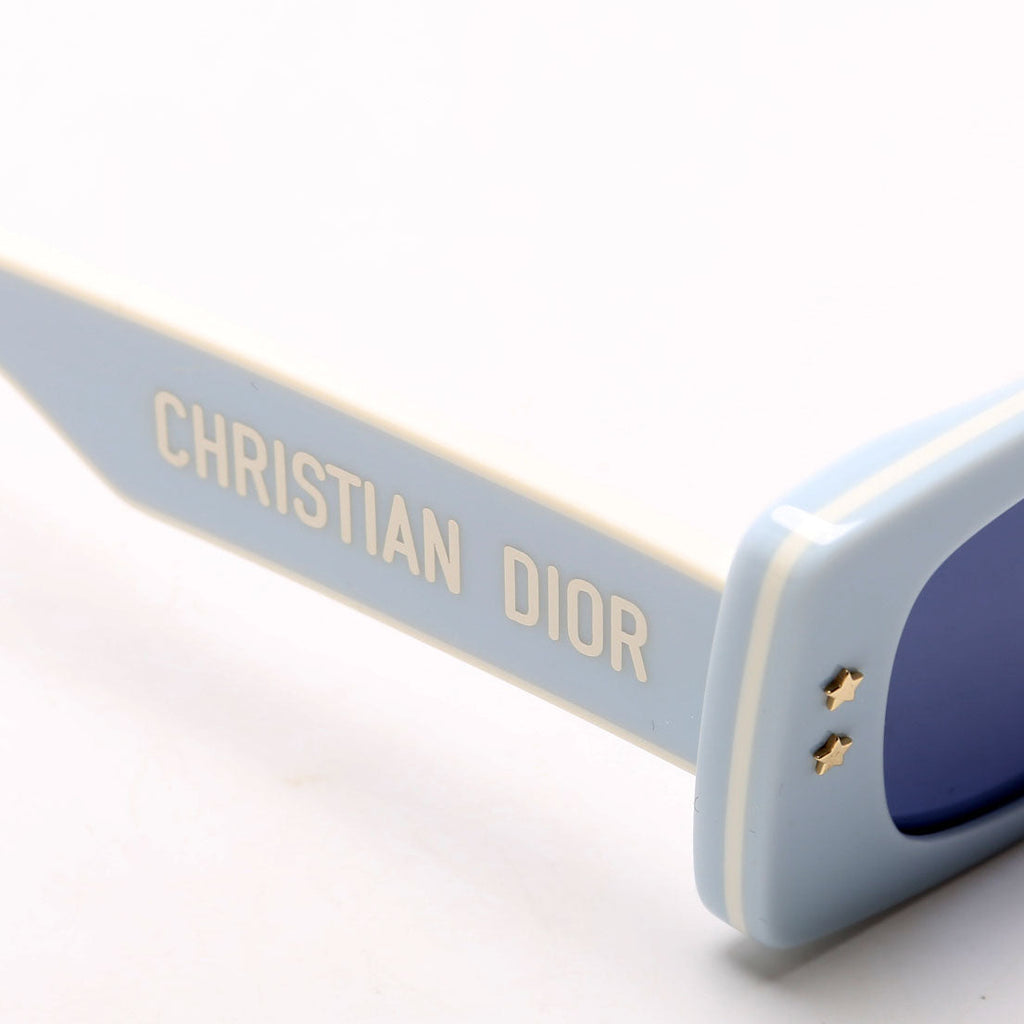 Diorpacific S1U Sunglasses Blue/White