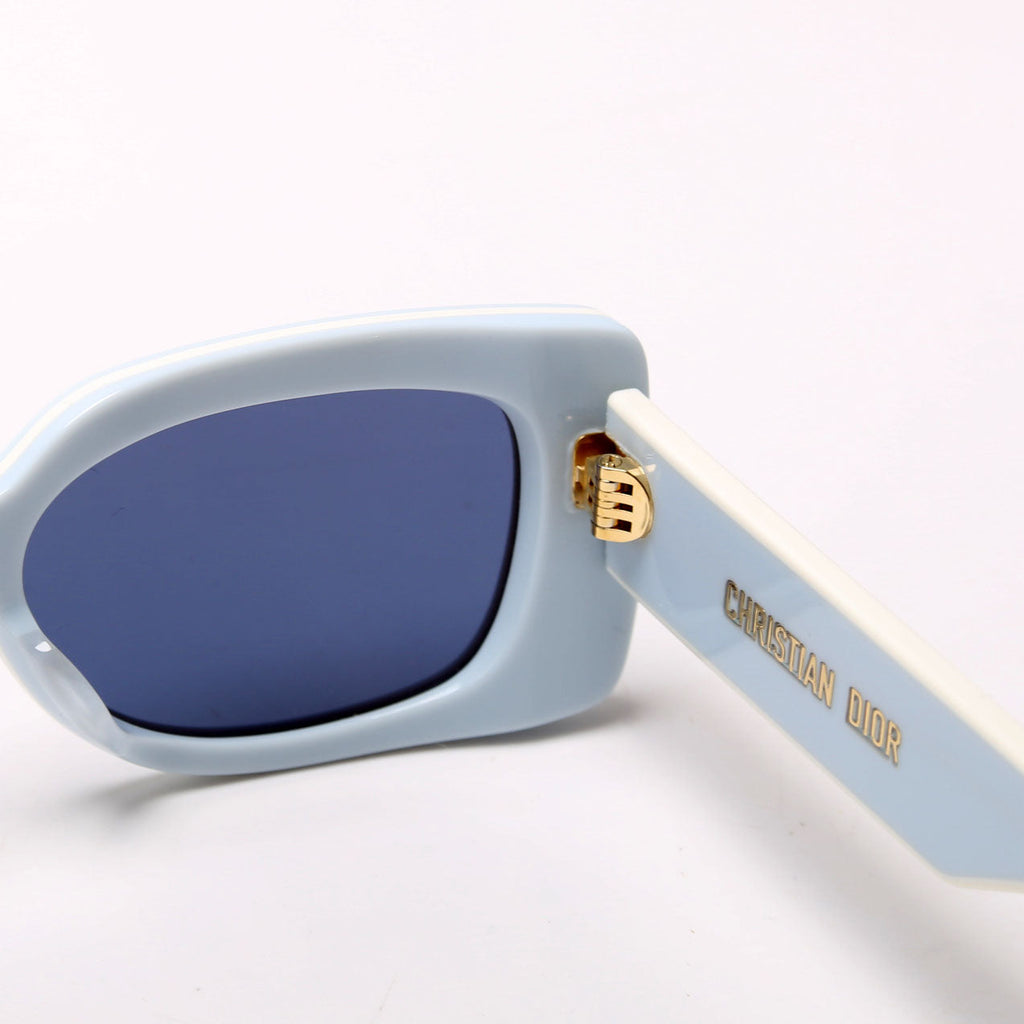 Diorpacific S1U Sunglasses Blue/White